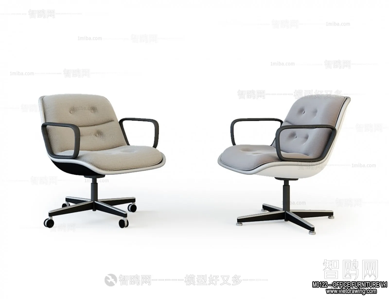 Office Furniture - 3D Models - Modern Style - 031