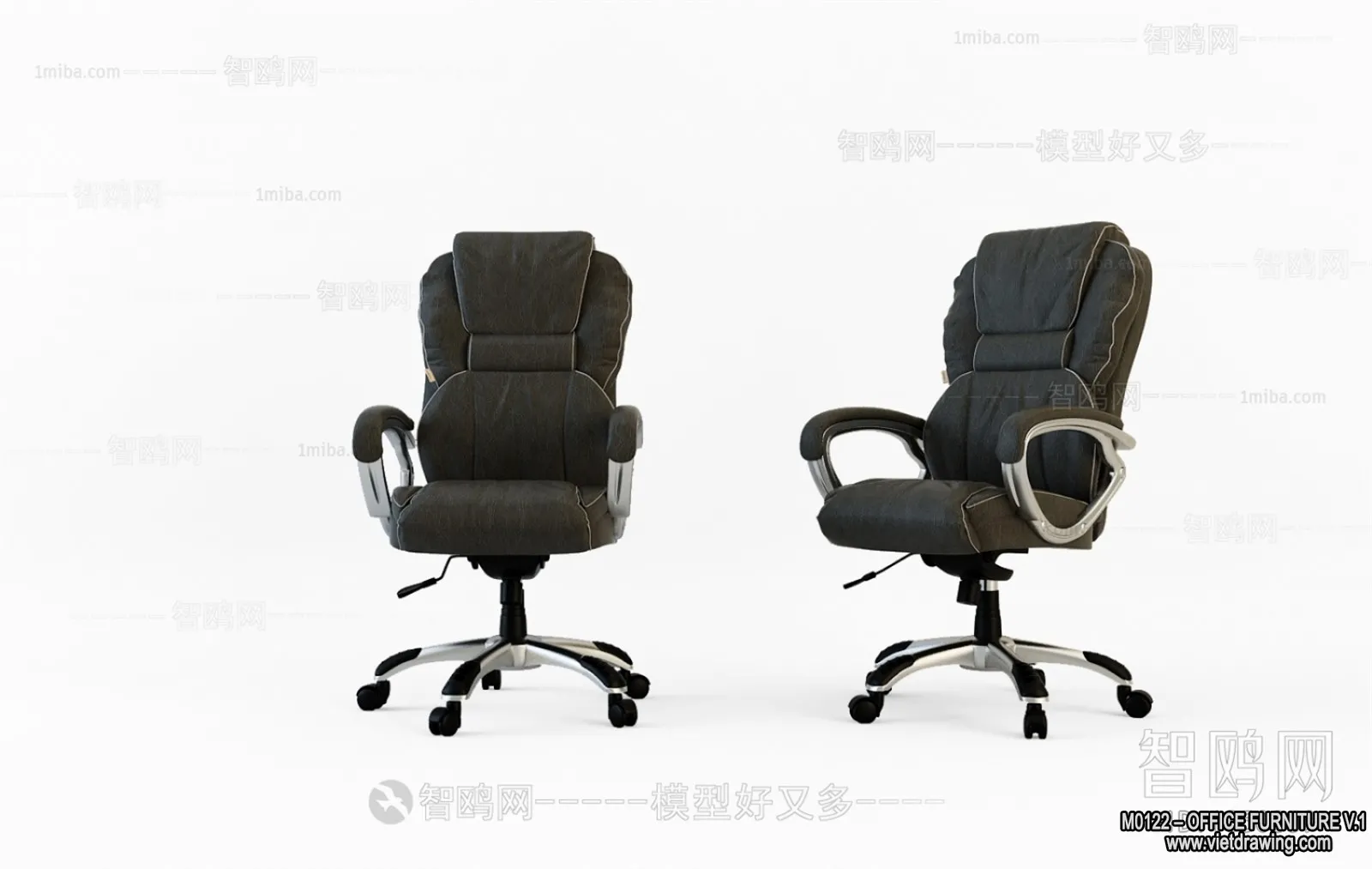 Office Furniture - 3D Models - Modern Style - 034