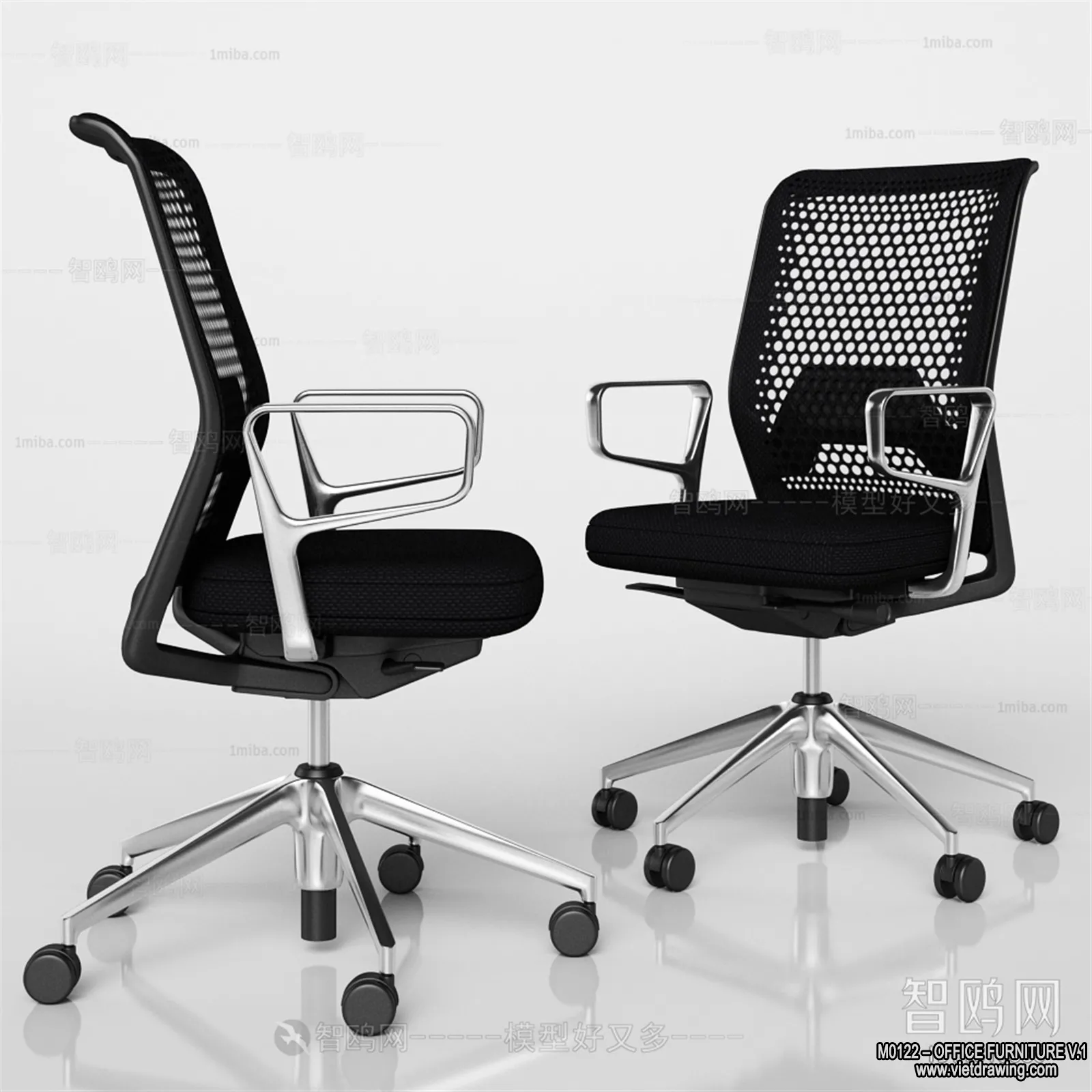 Office Furniture - 3D Models - Modern Style - 037