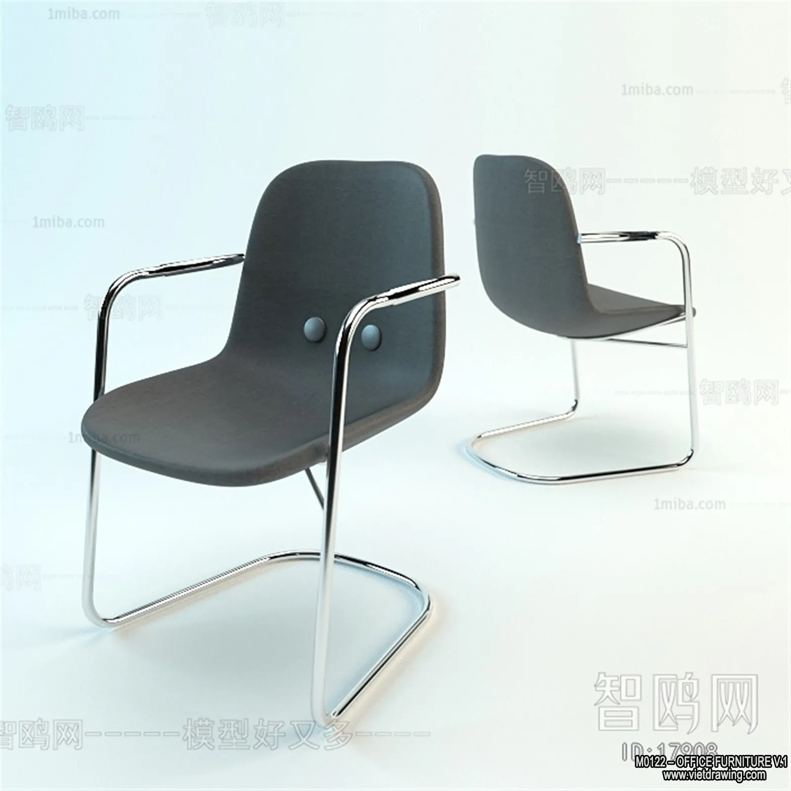 Office Furniture - 3D Models - Modern Style - 057
