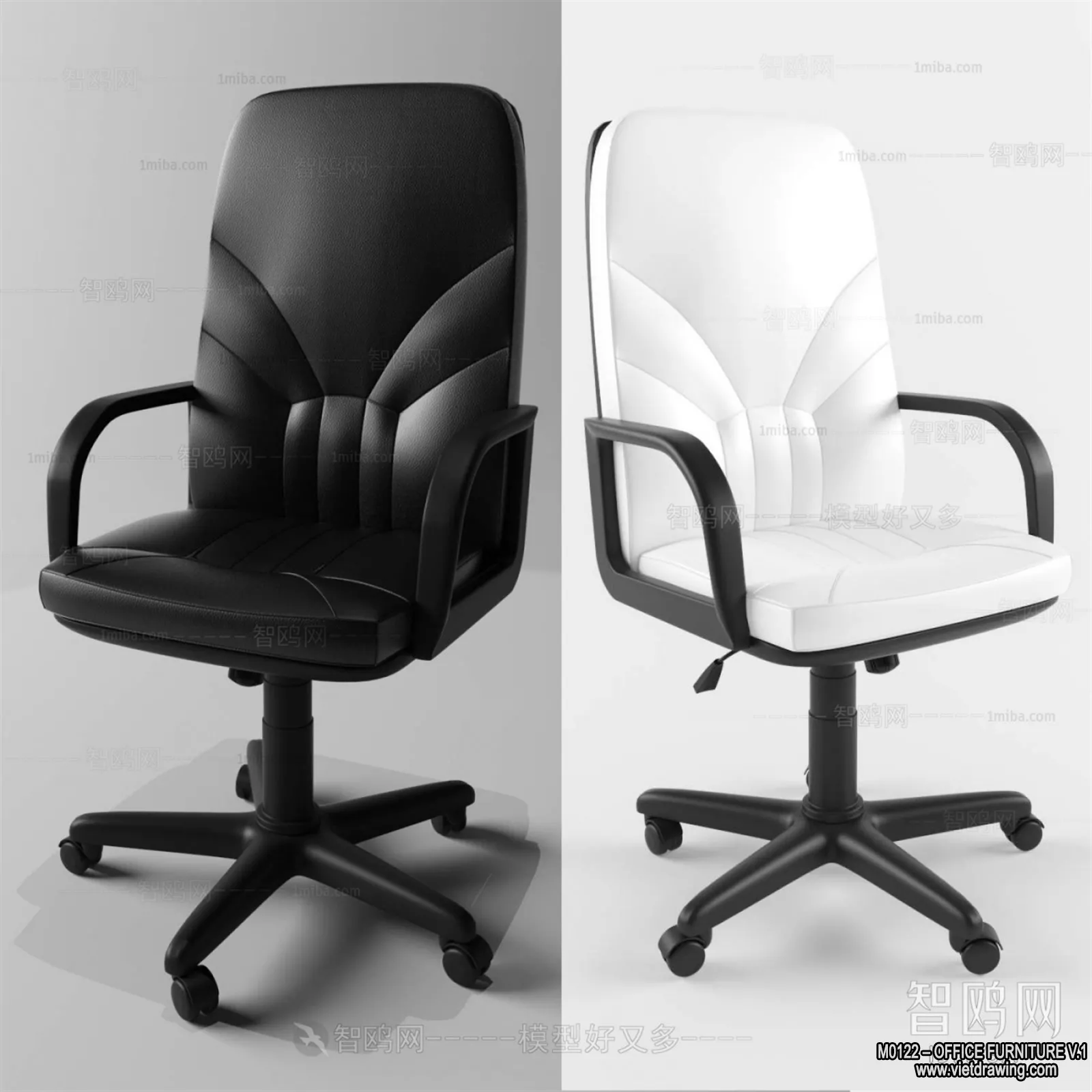 Office Furniture - 3D Models - Modern Style - 069