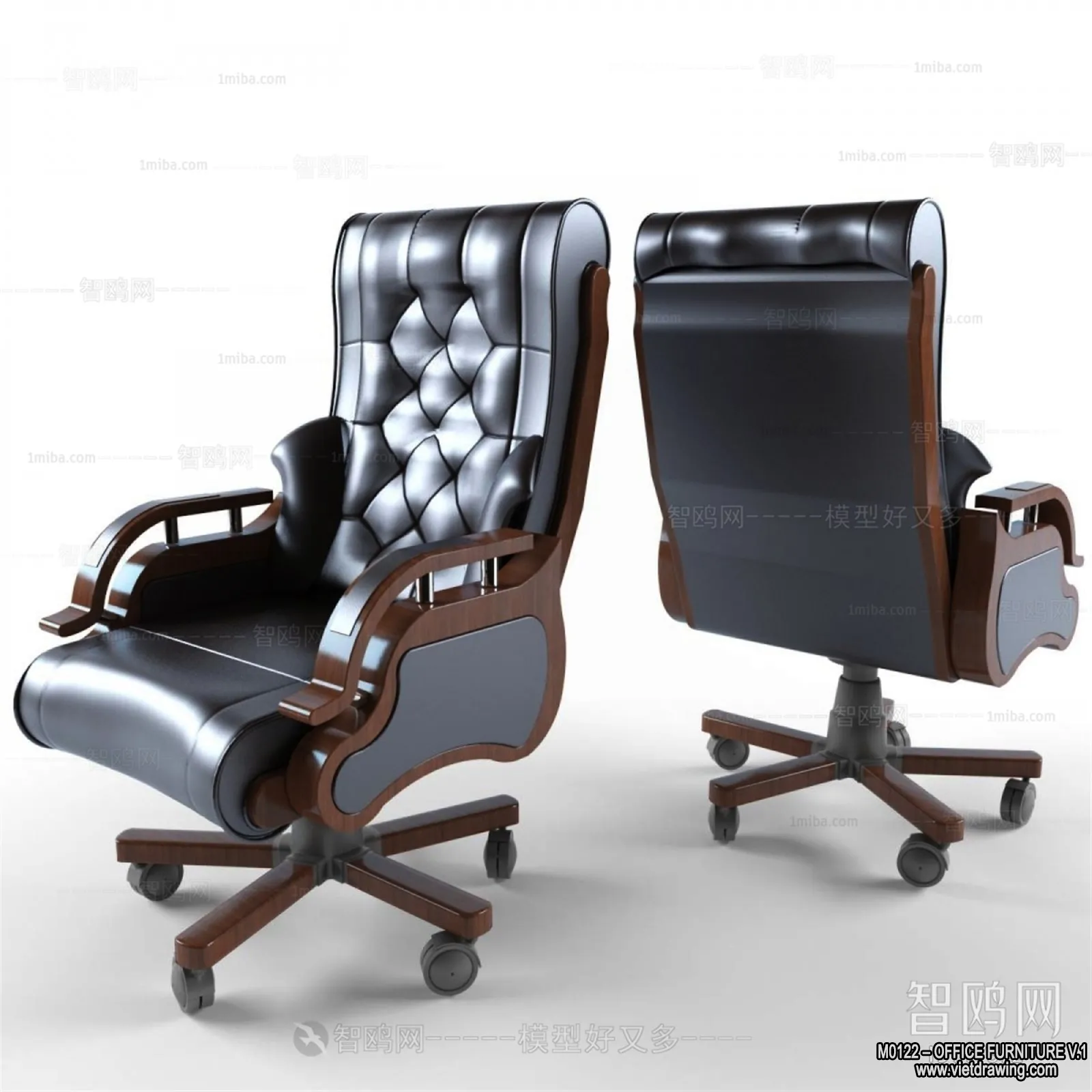 Office Furniture - 3D Models - Modern Style - 075