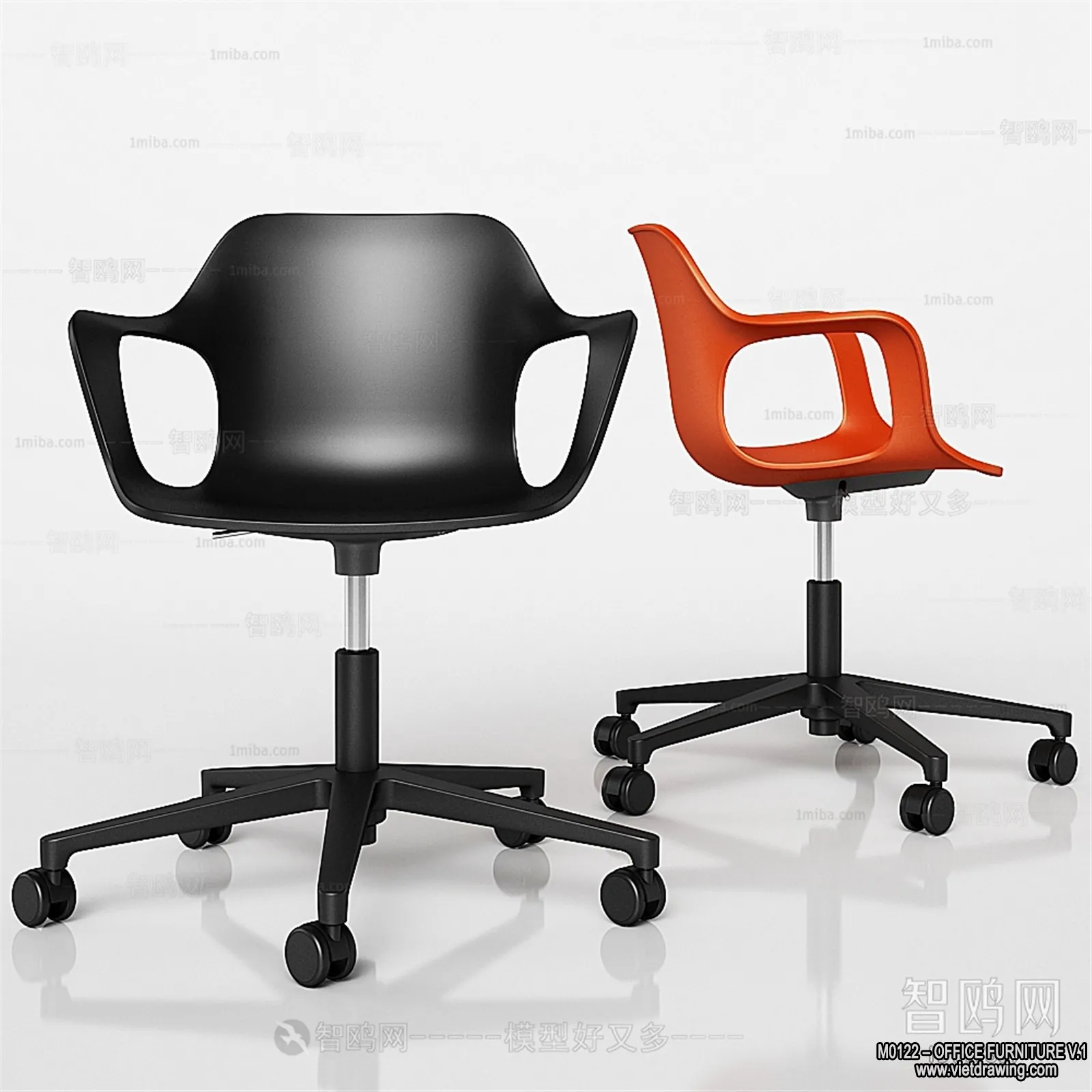 Office Furniture - 3D Models - Modern Style - 079