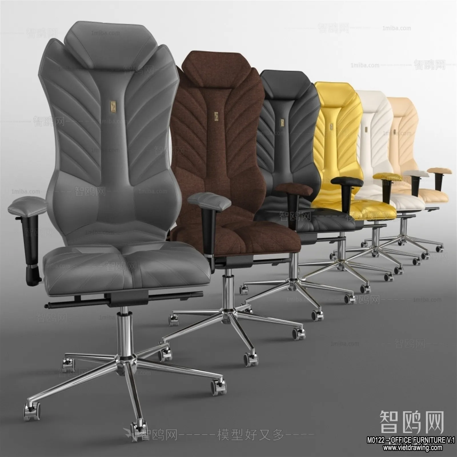Office Furniture - 3D Models - Modern Style - 091