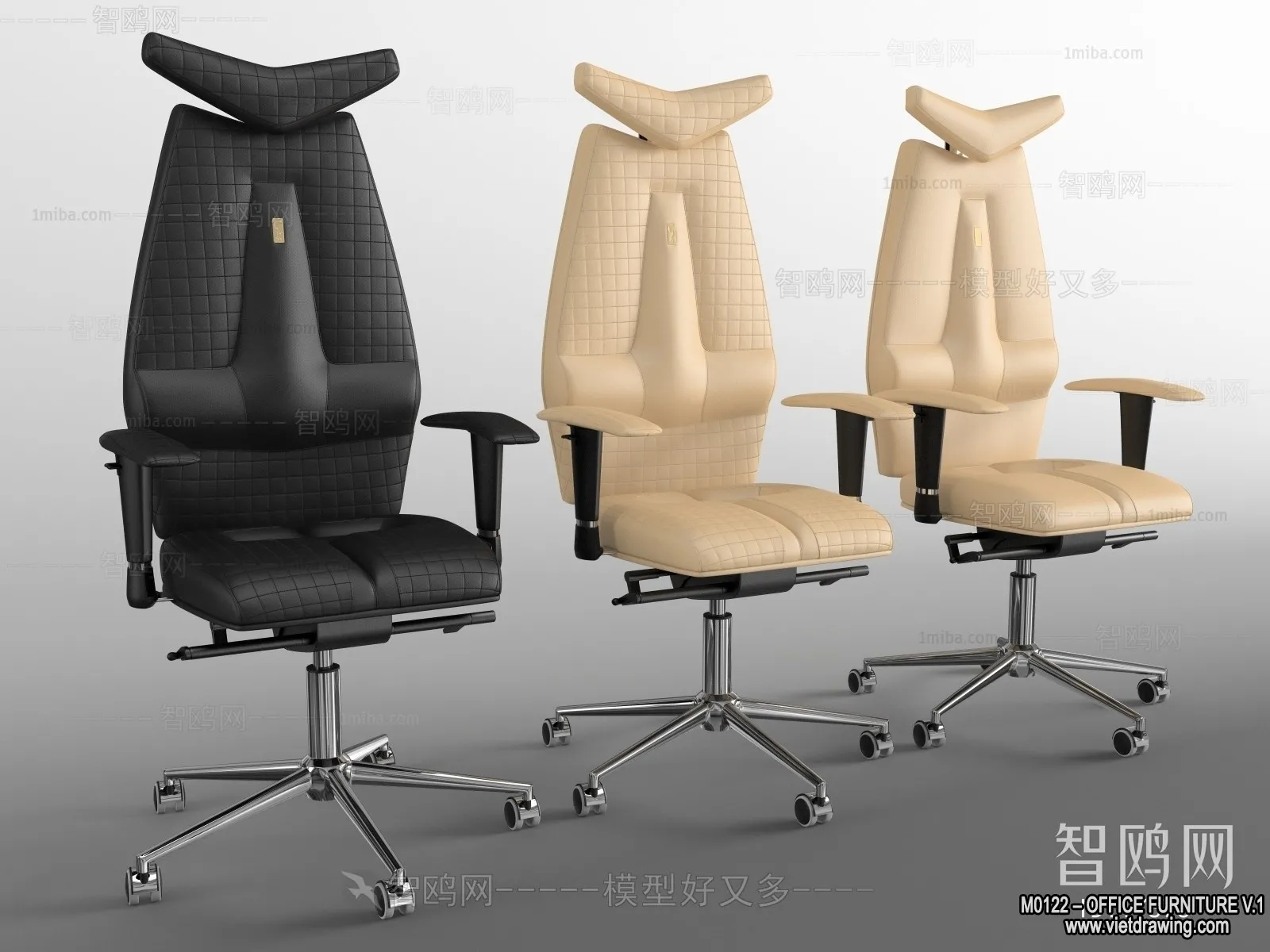 Office Furniture - 3D Models - Modern Style - 093
