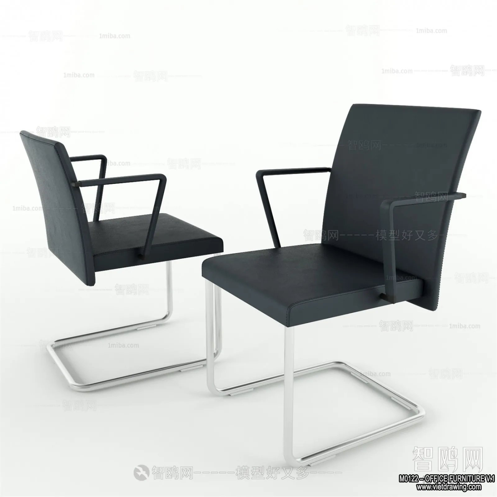 Office Furniture - 3D Models - Modern Style - 095