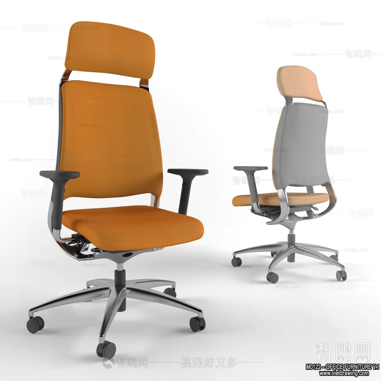 Office Furniture - 3D Models - Modern Style - 103