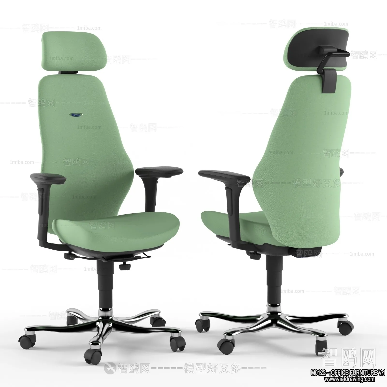 Office Furniture - 3D Models - Modern Style - 105