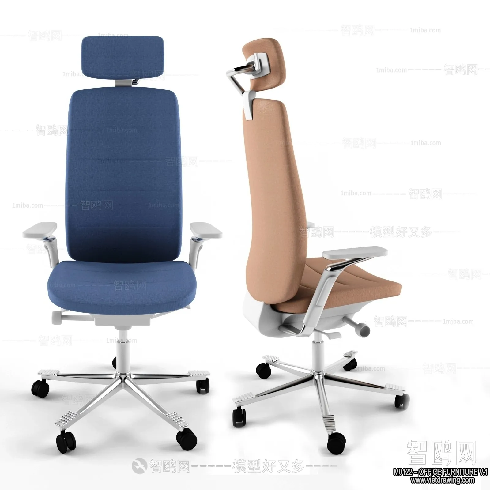 Office Furniture - 3D Models - Modern Style - 106