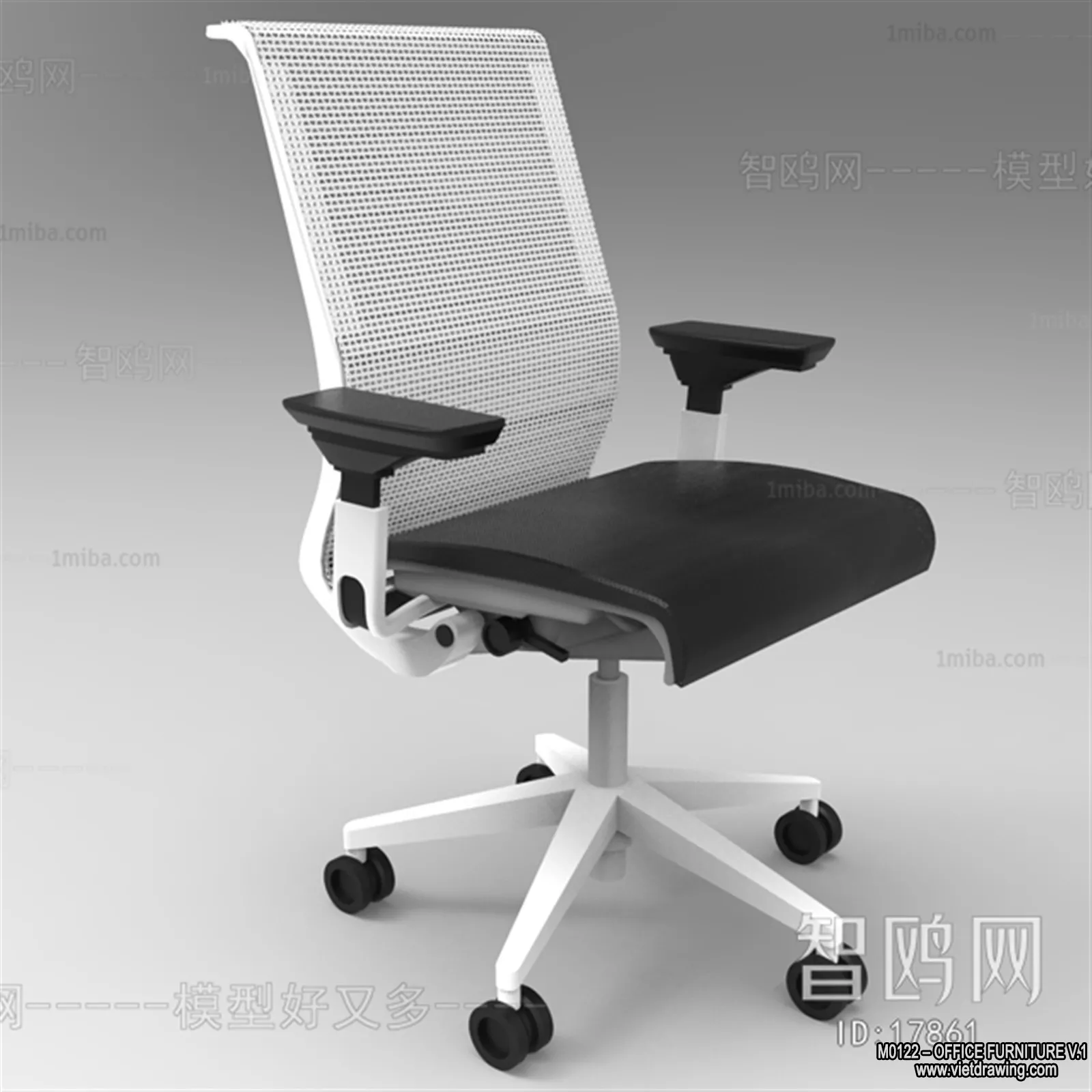 Office Furniture - 3D Models - Modern Style - 110