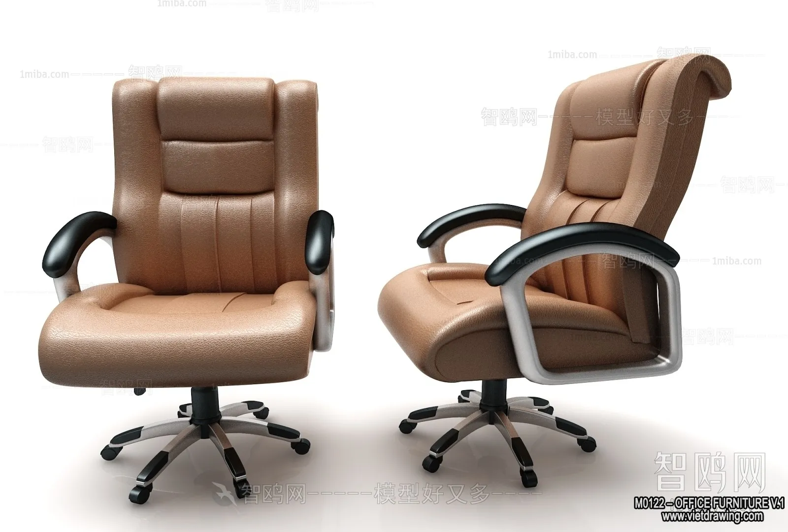 Office Furniture - 3D Models - Modern Style - 121