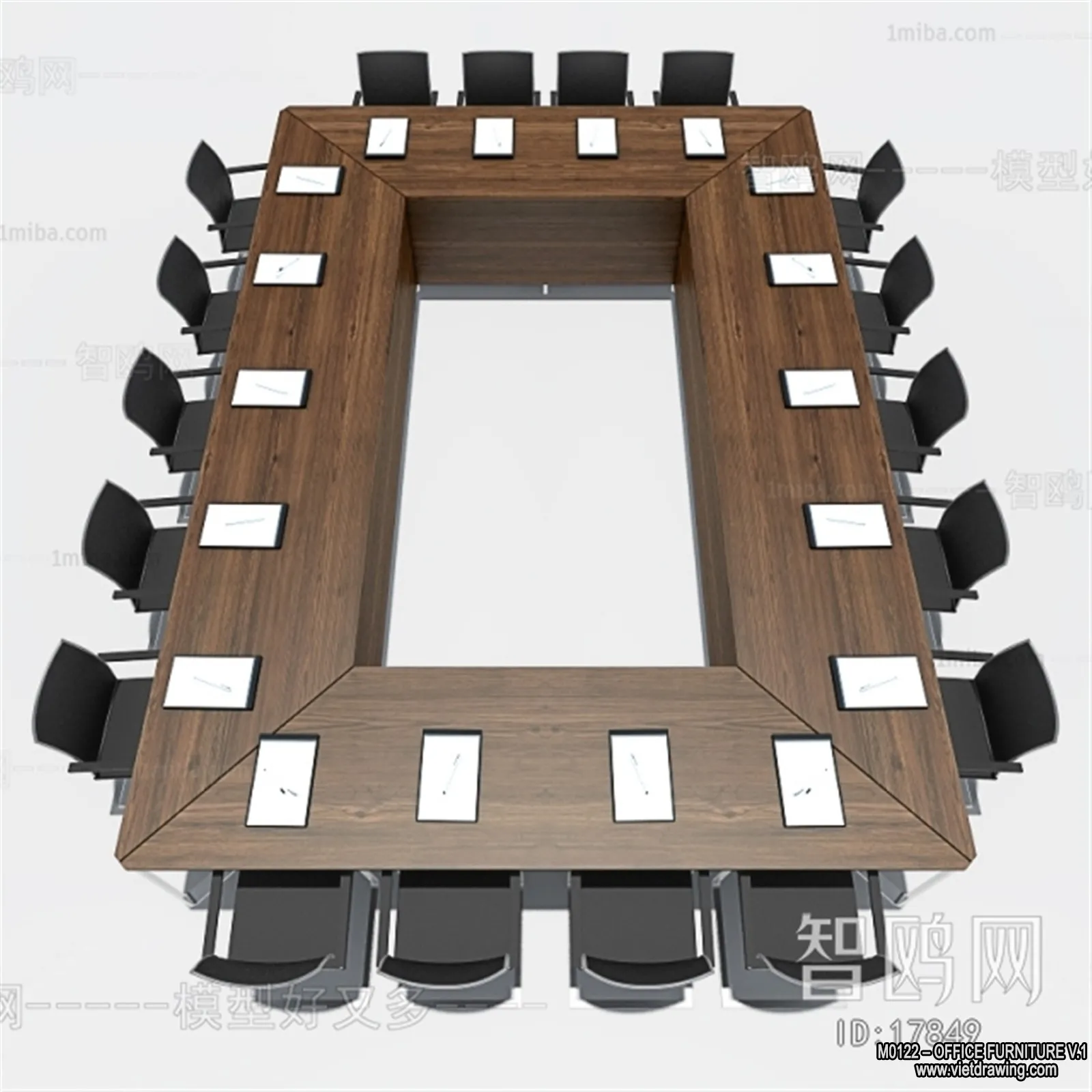 Office Furniture - 3D Models - Modern Style - 130