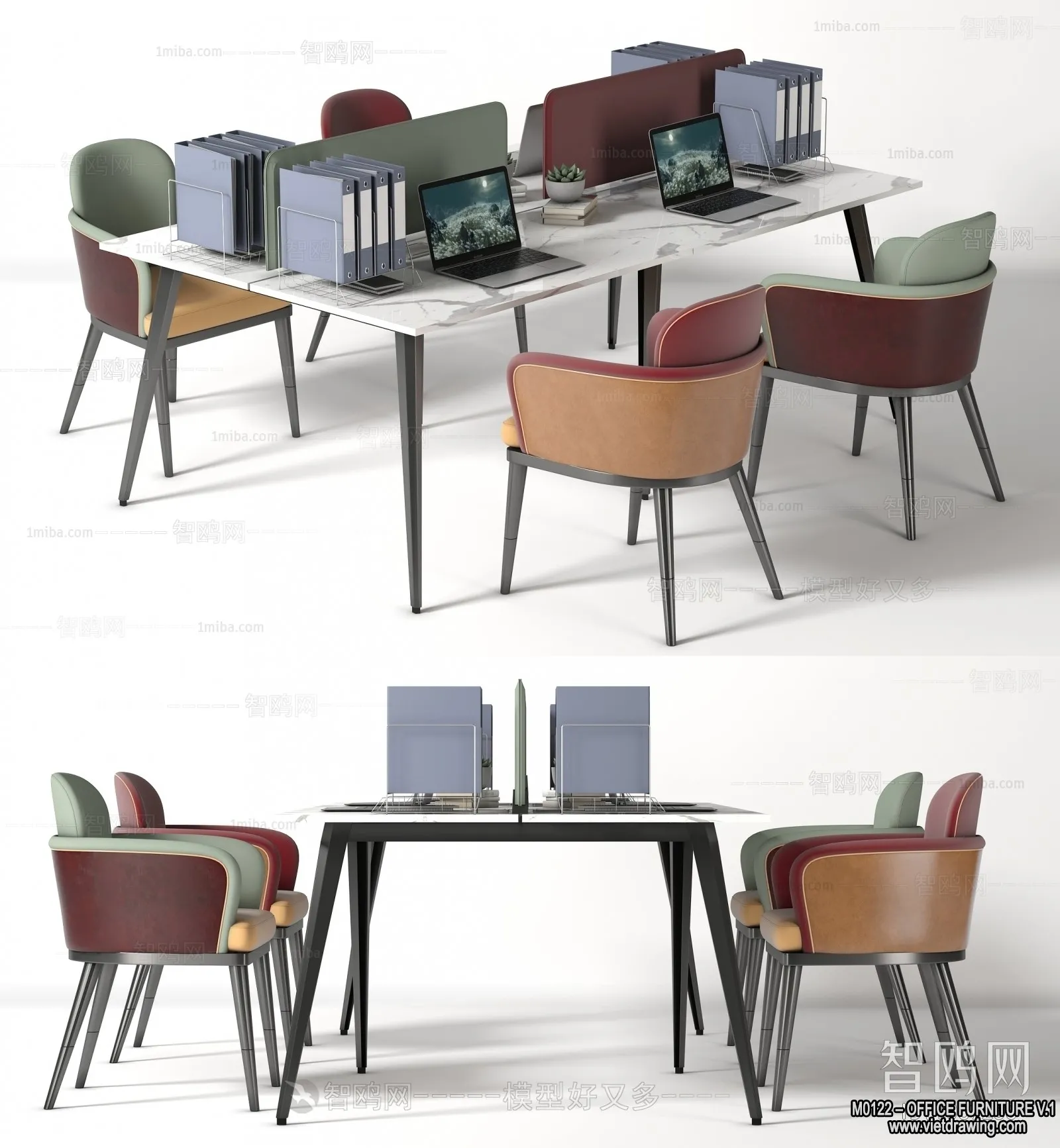 Office Furniture - 3D Models - Modern Style - 139