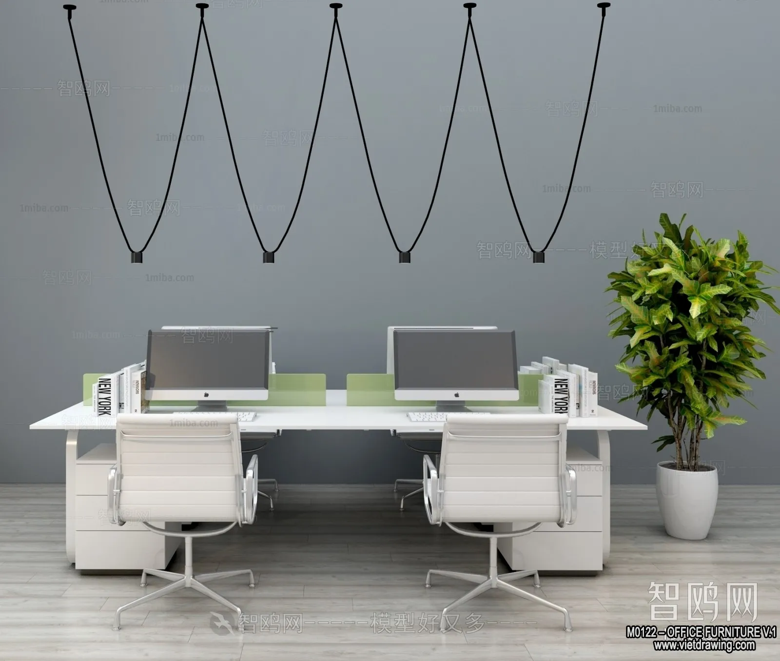 Office Furniture - 3D Models - Modern Style - 142