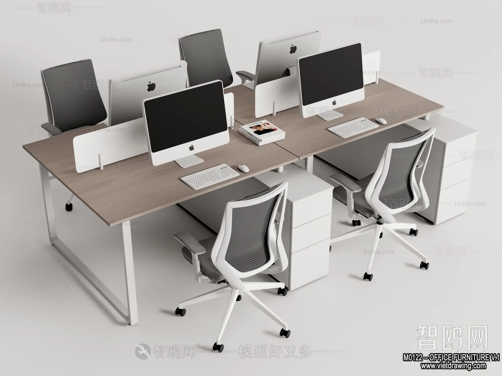 Office Furniture - 3D Models - Modern Style - 149