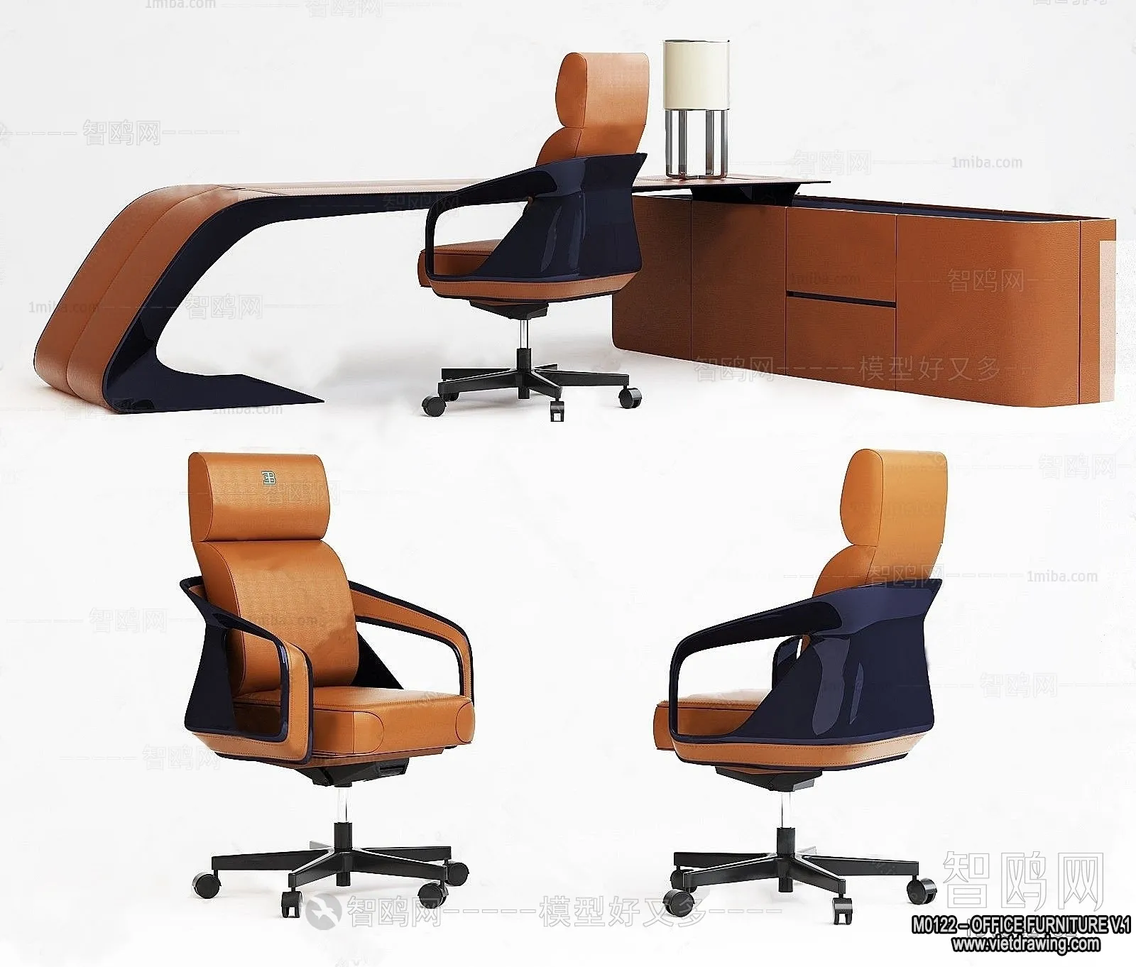 Office Furniture - 3D Models - Modern Style - 151