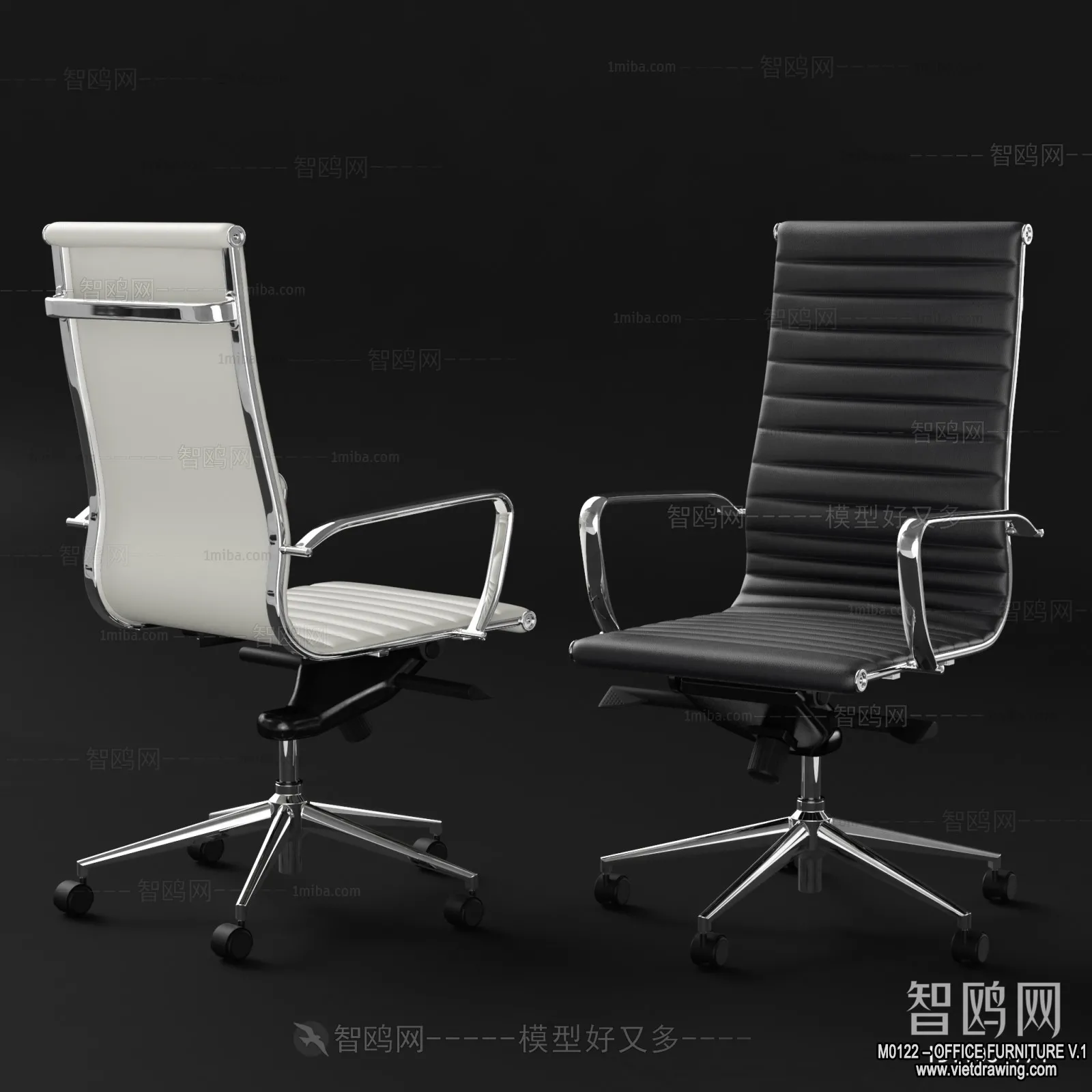 Office Furniture - 3D Models - Modern Style - 156