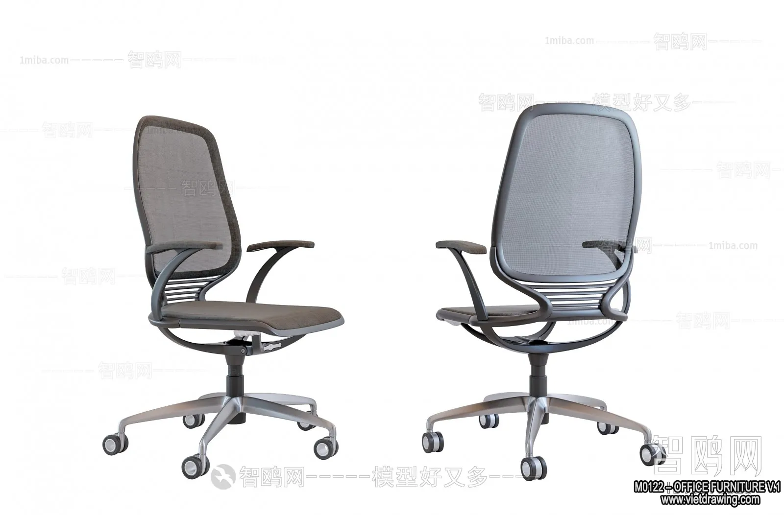 Office Furniture - 3D Models - Modern Style - 159