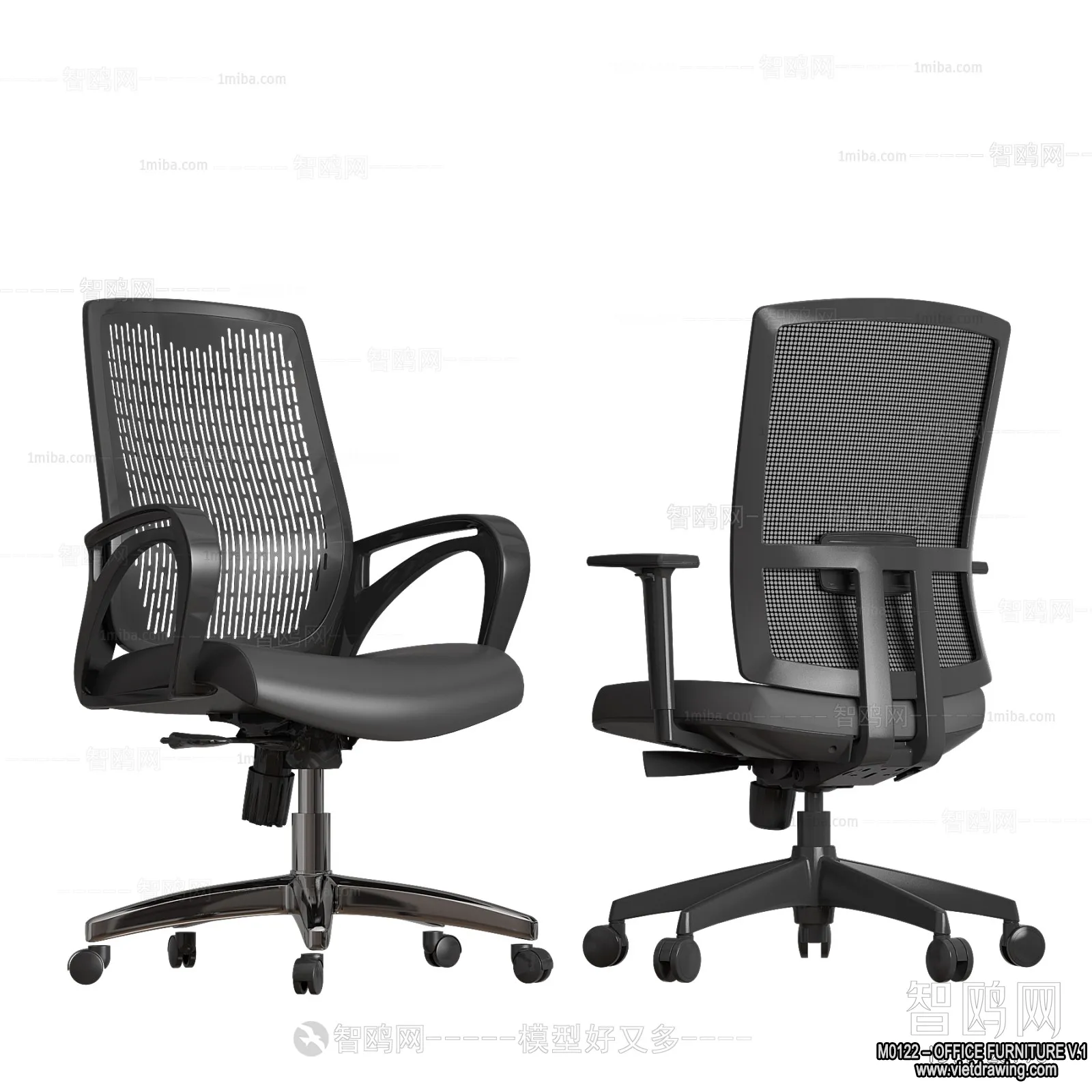 Office Furniture - 3D Models - Modern Style - 167