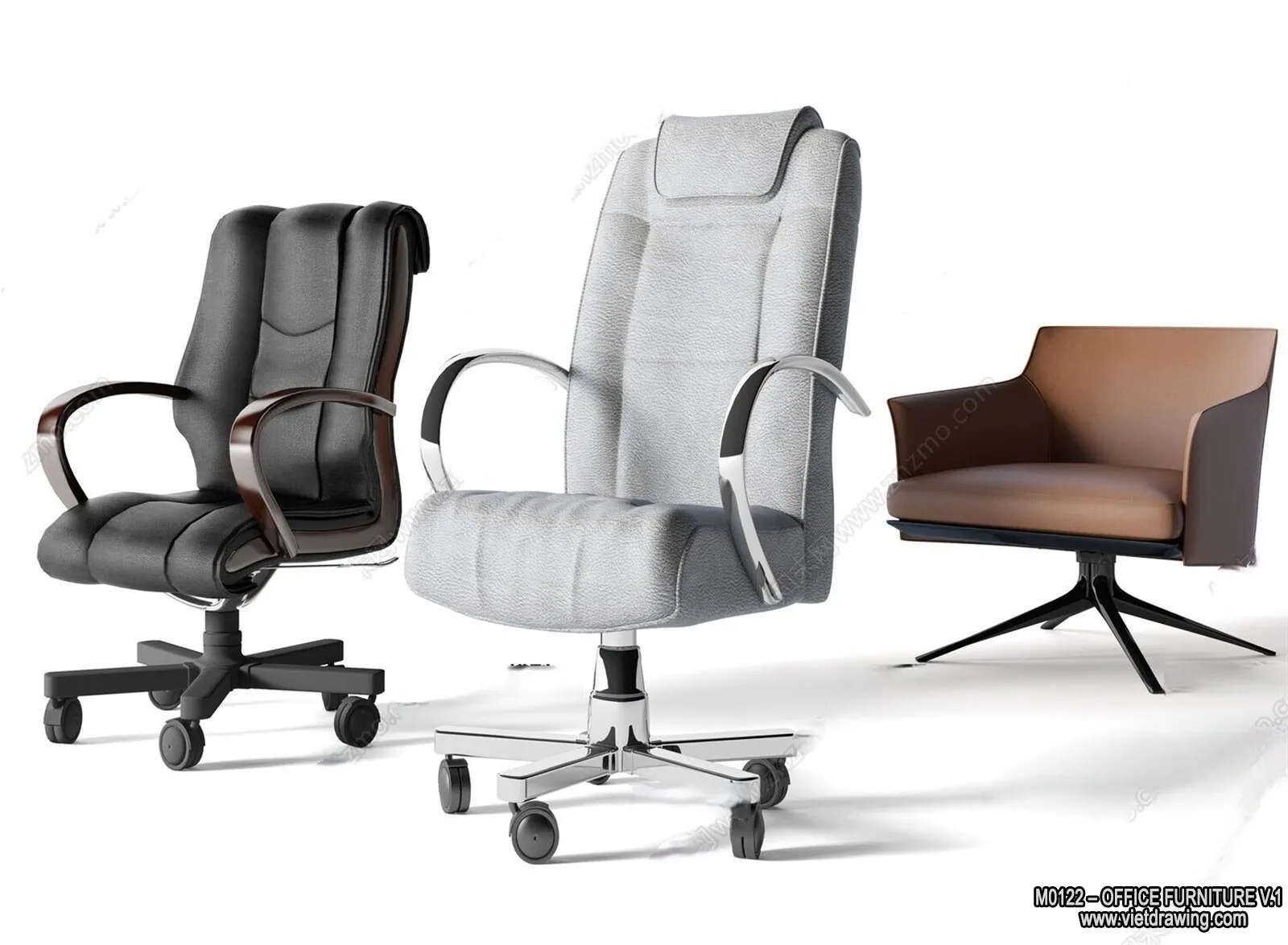 Office Furniture - 3D Models - Modern Style - 174