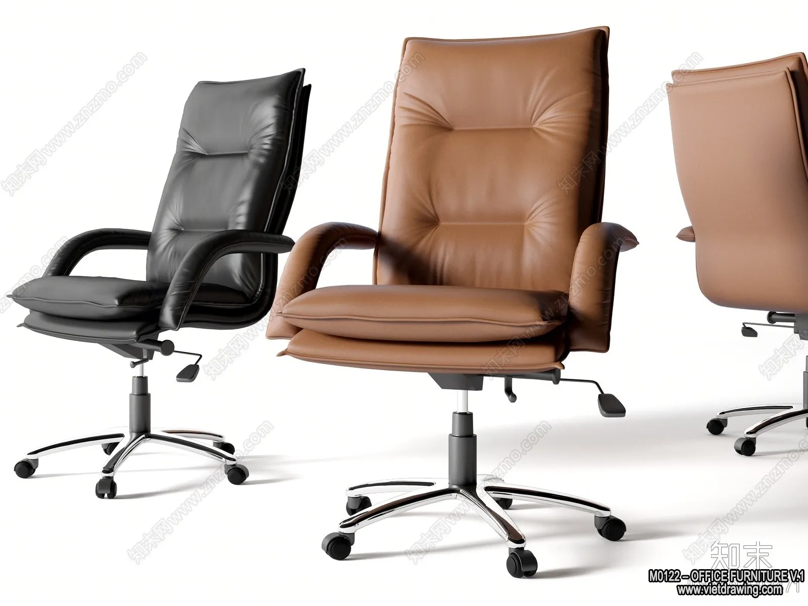 Office Furniture - 3D Models - Modern Style - 175