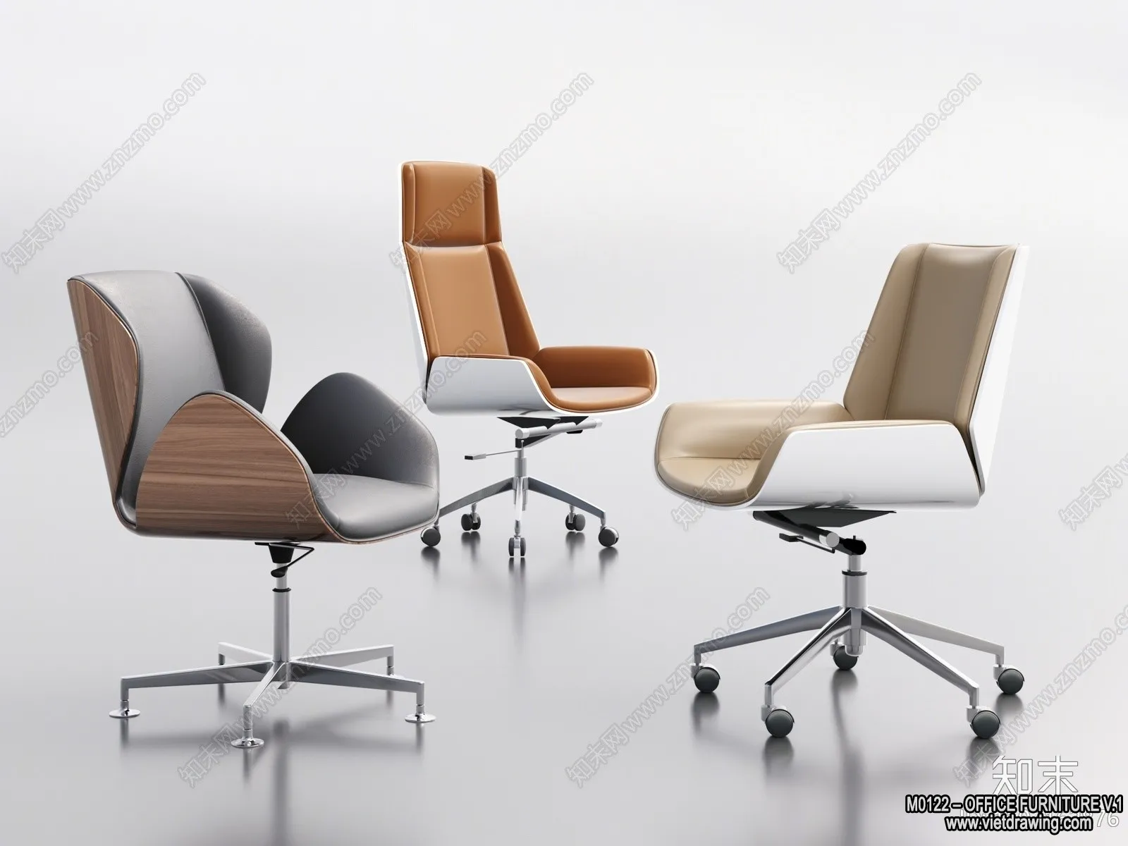 Office Furniture - 3D Models - Modern Style - 179