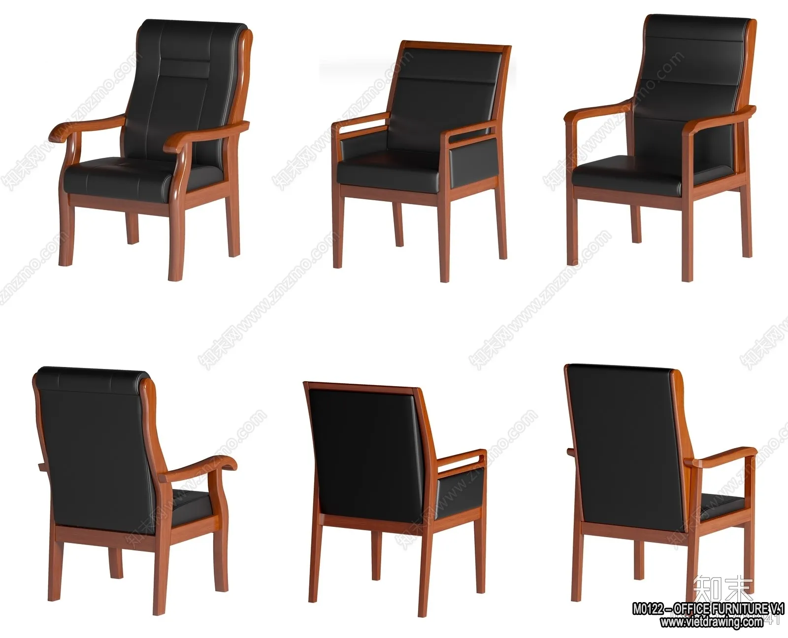 Office Furniture - 3D Models - Modern Style - 184