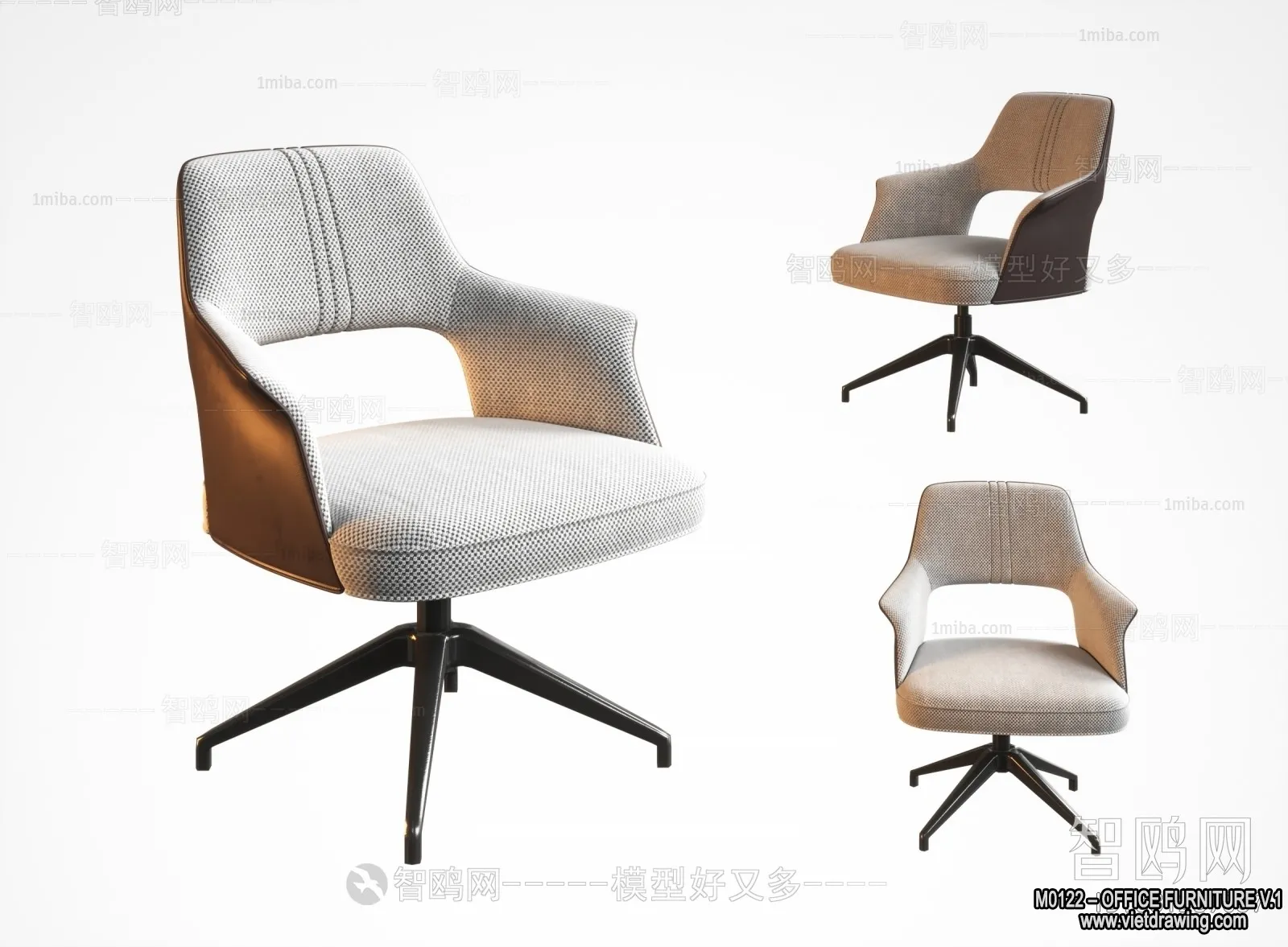 Office Furniture - 3D Models - Modern Style - 185