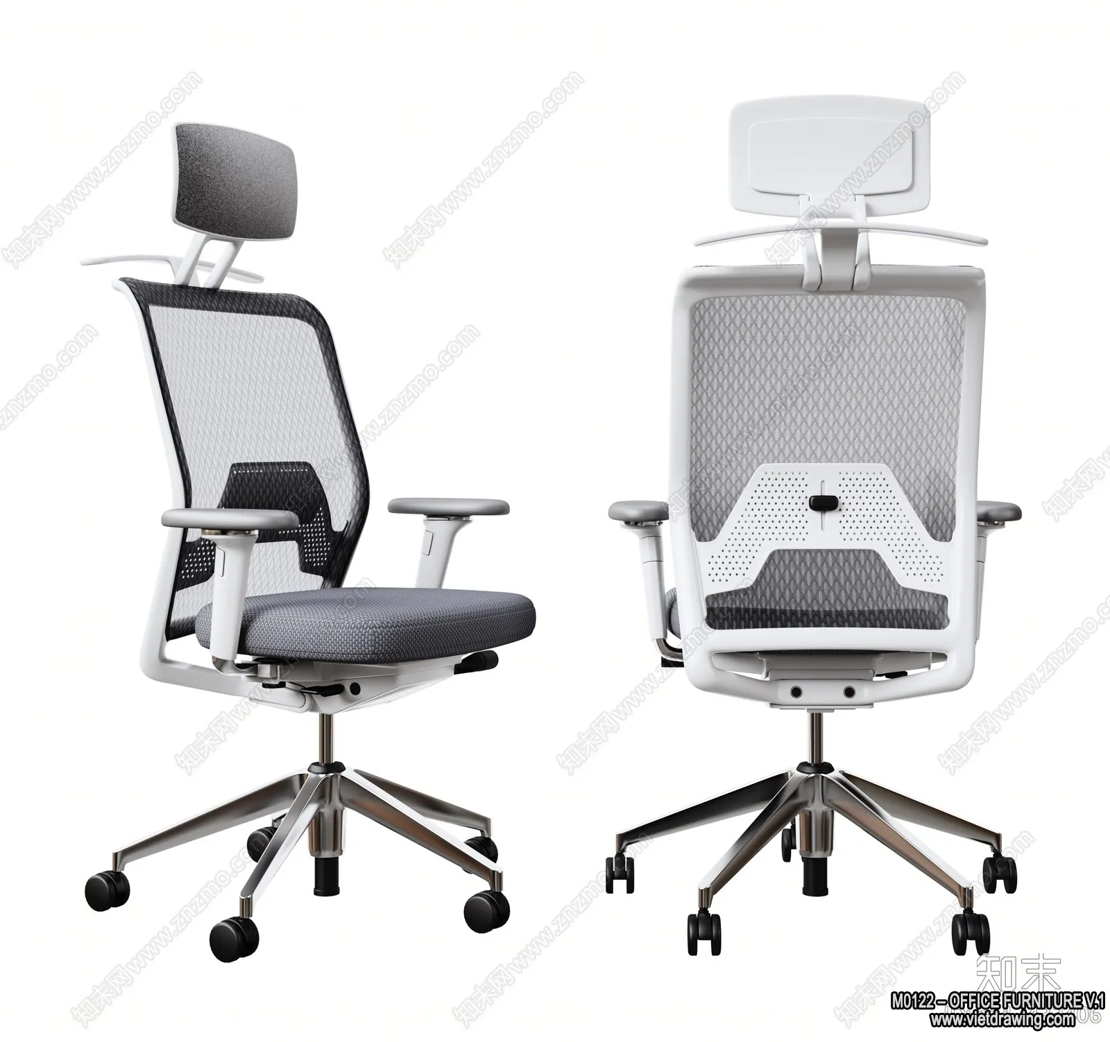Office Furniture - 3D Models - Modern Style - 188