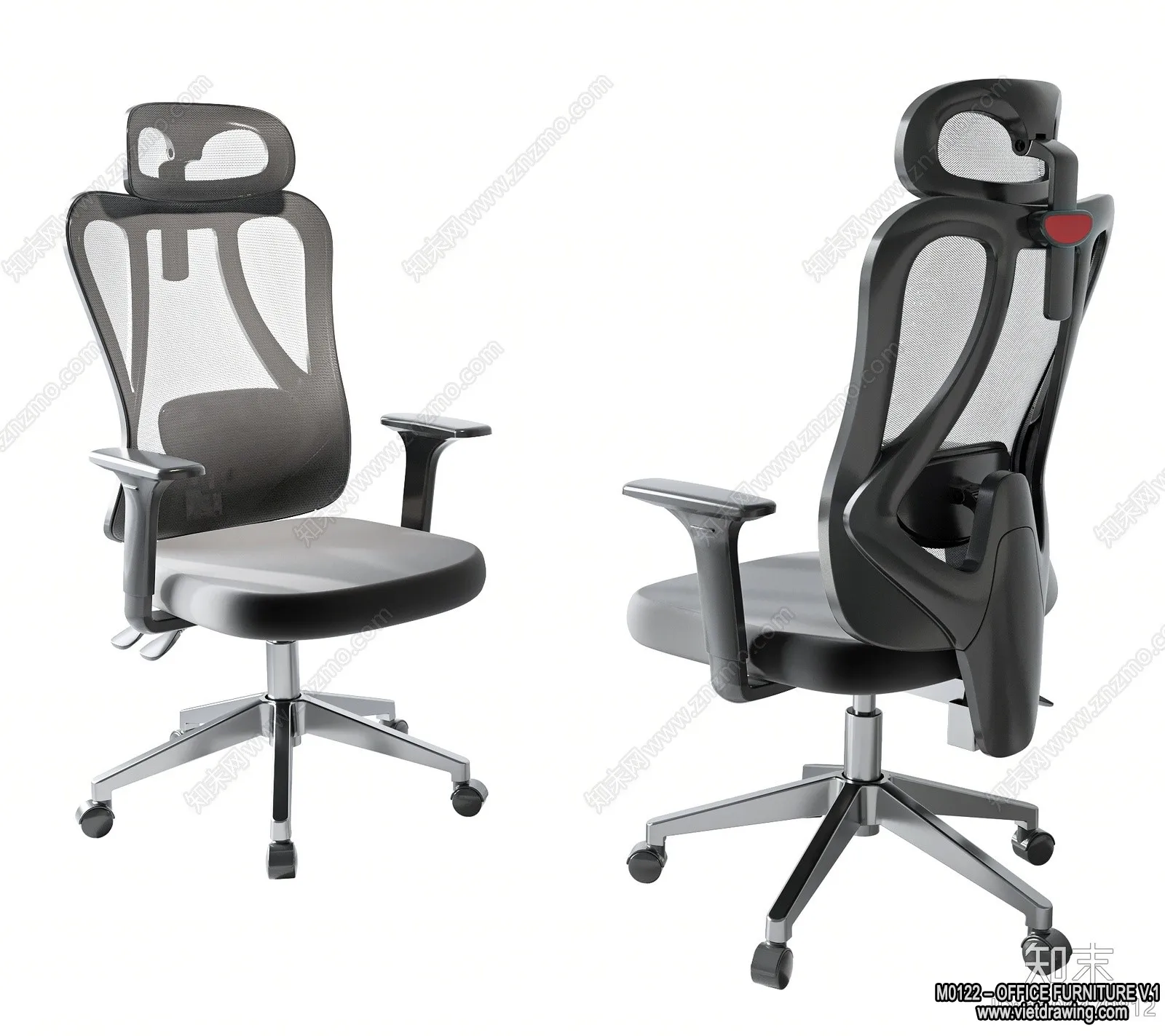 Office Furniture - 3D Models - Modern Style - 193