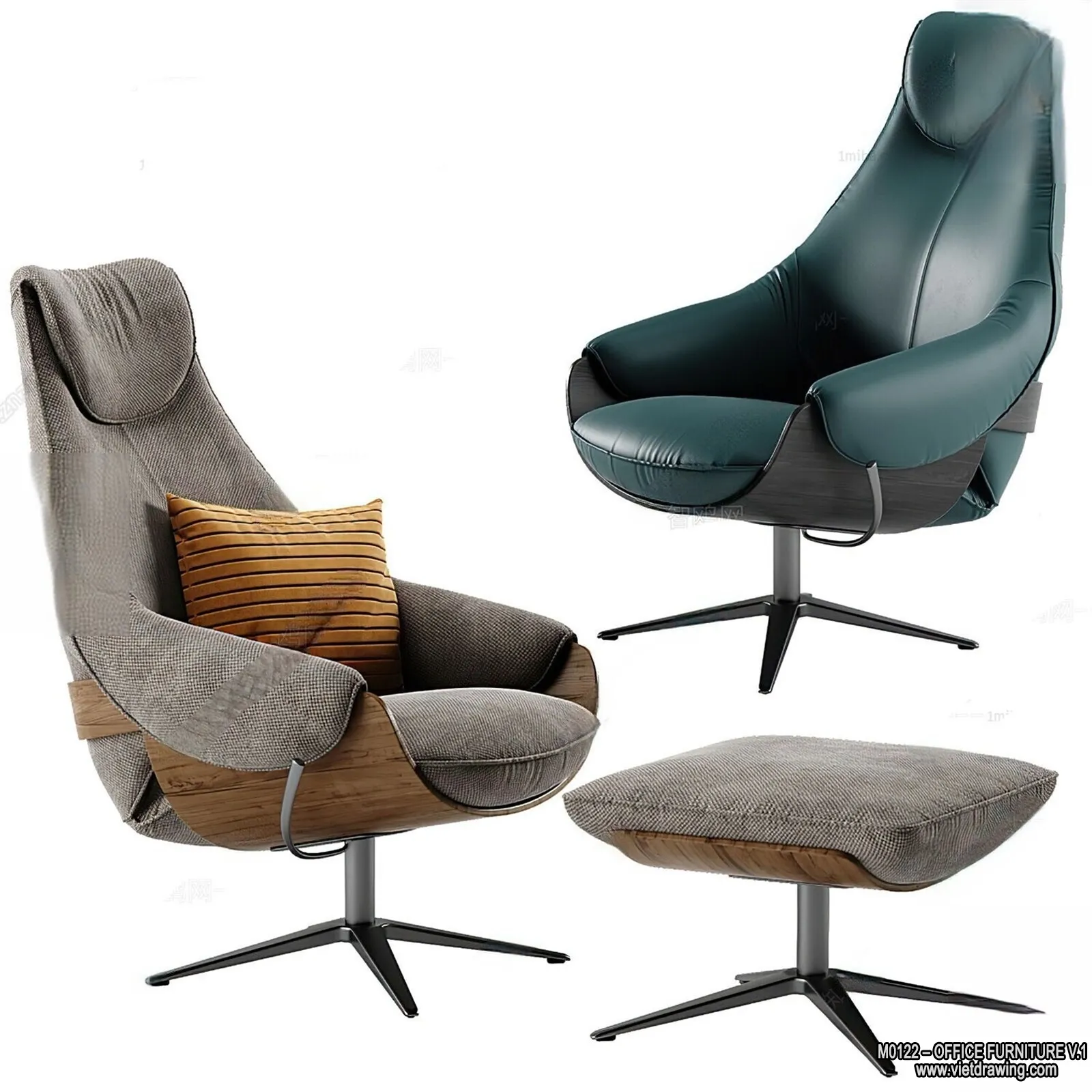 Office Furniture - 3D Models - Modern Style - 197