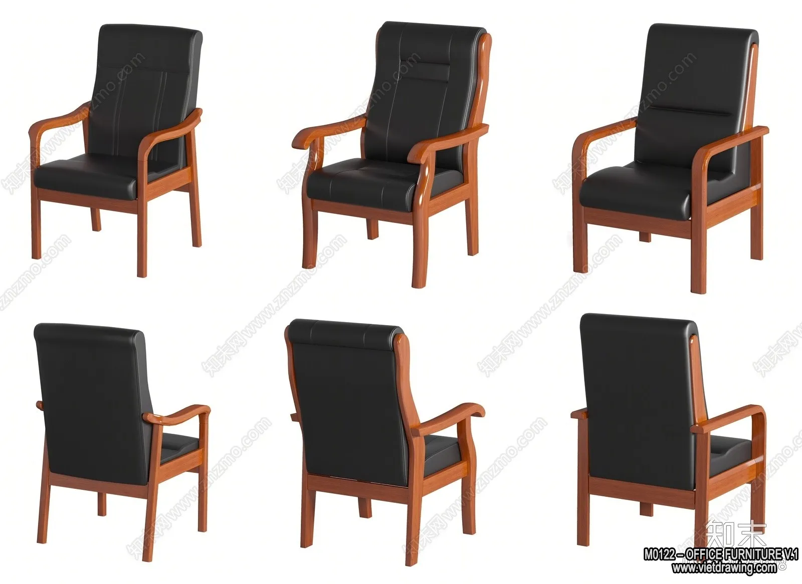 Office Furniture - 3D Models - Modern Style - 201