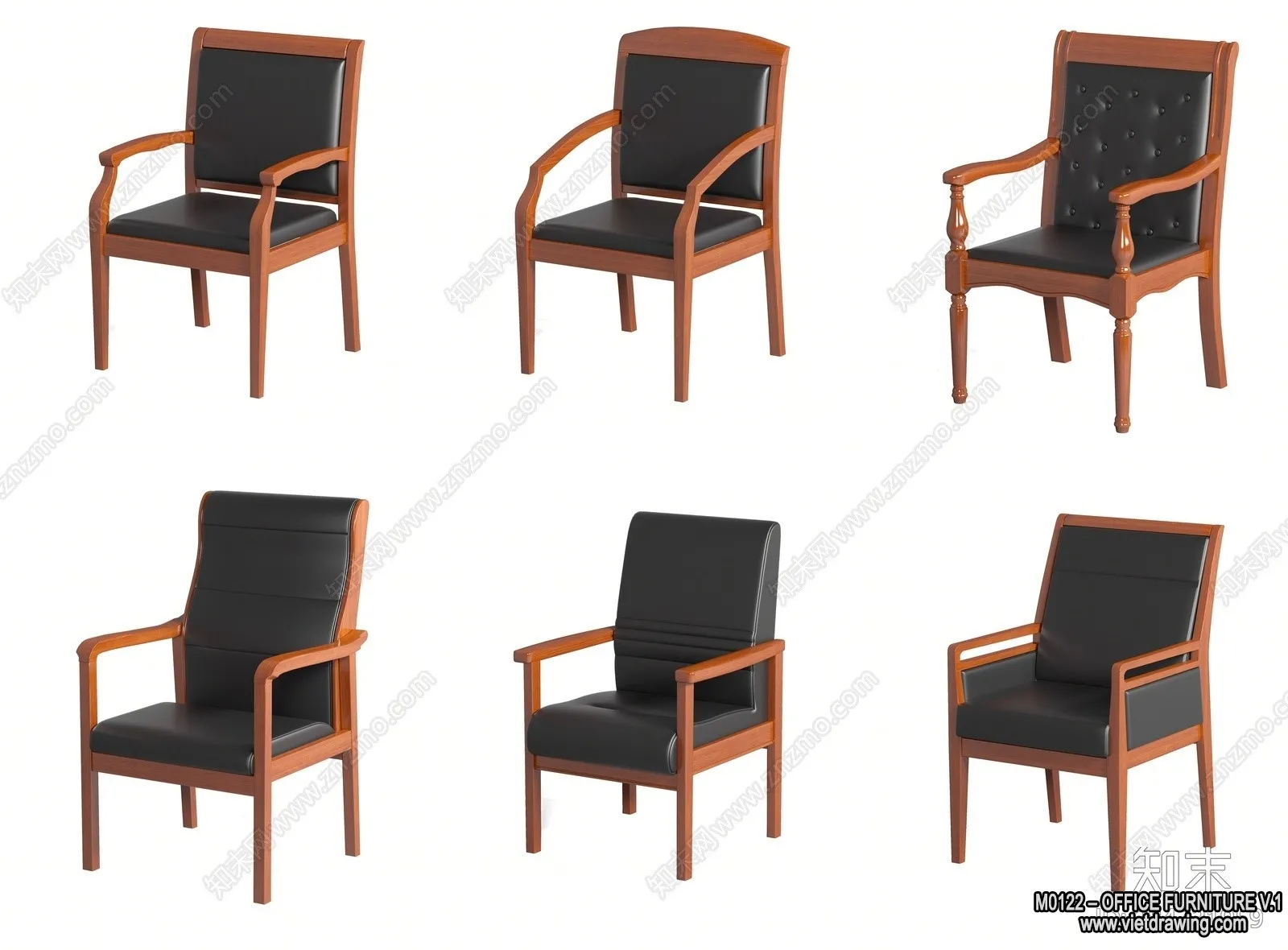 Office Furniture - 3D Models - Modern Style - 202