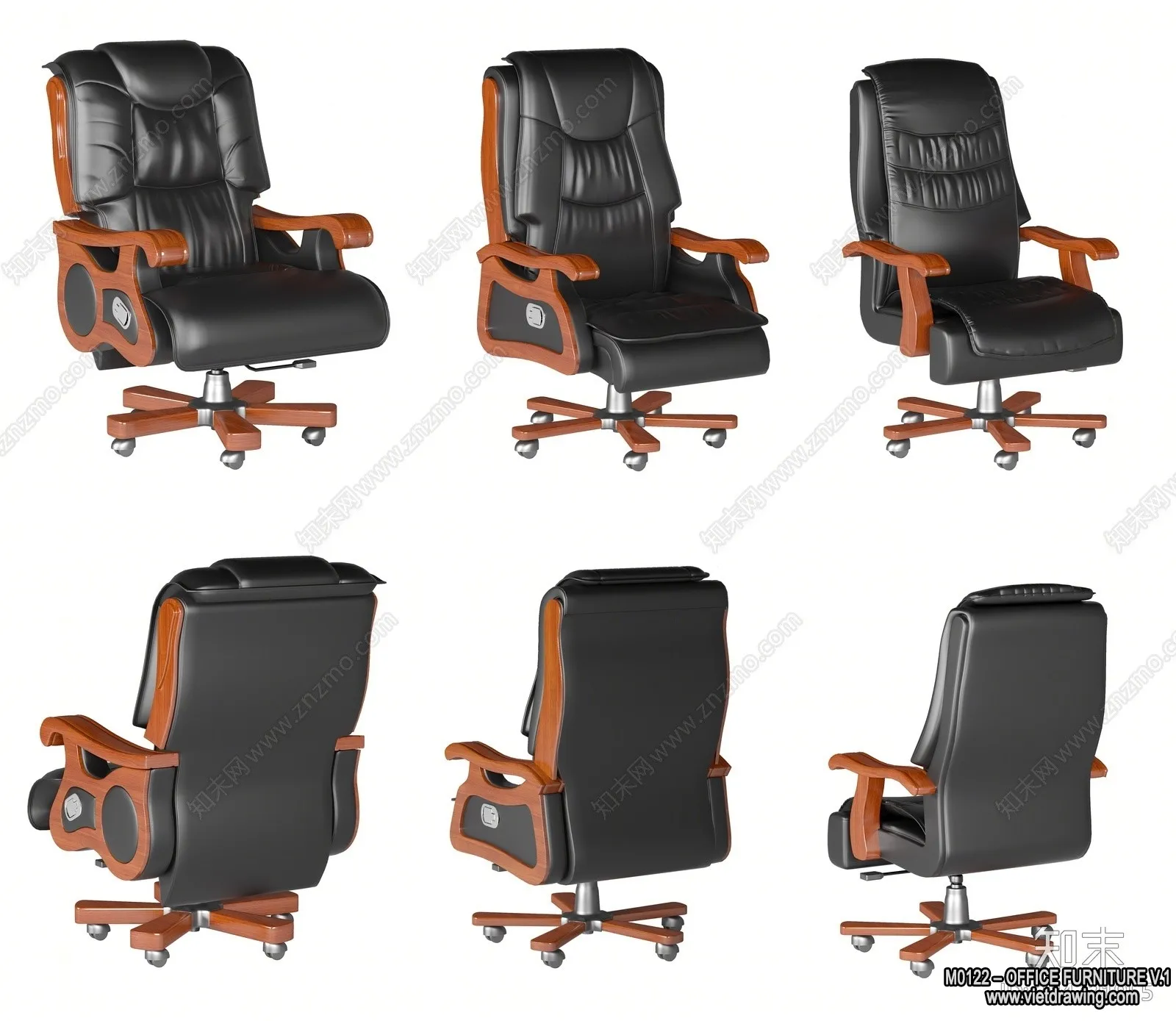 Office Furniture - 3D Models - Modern Style - 203
