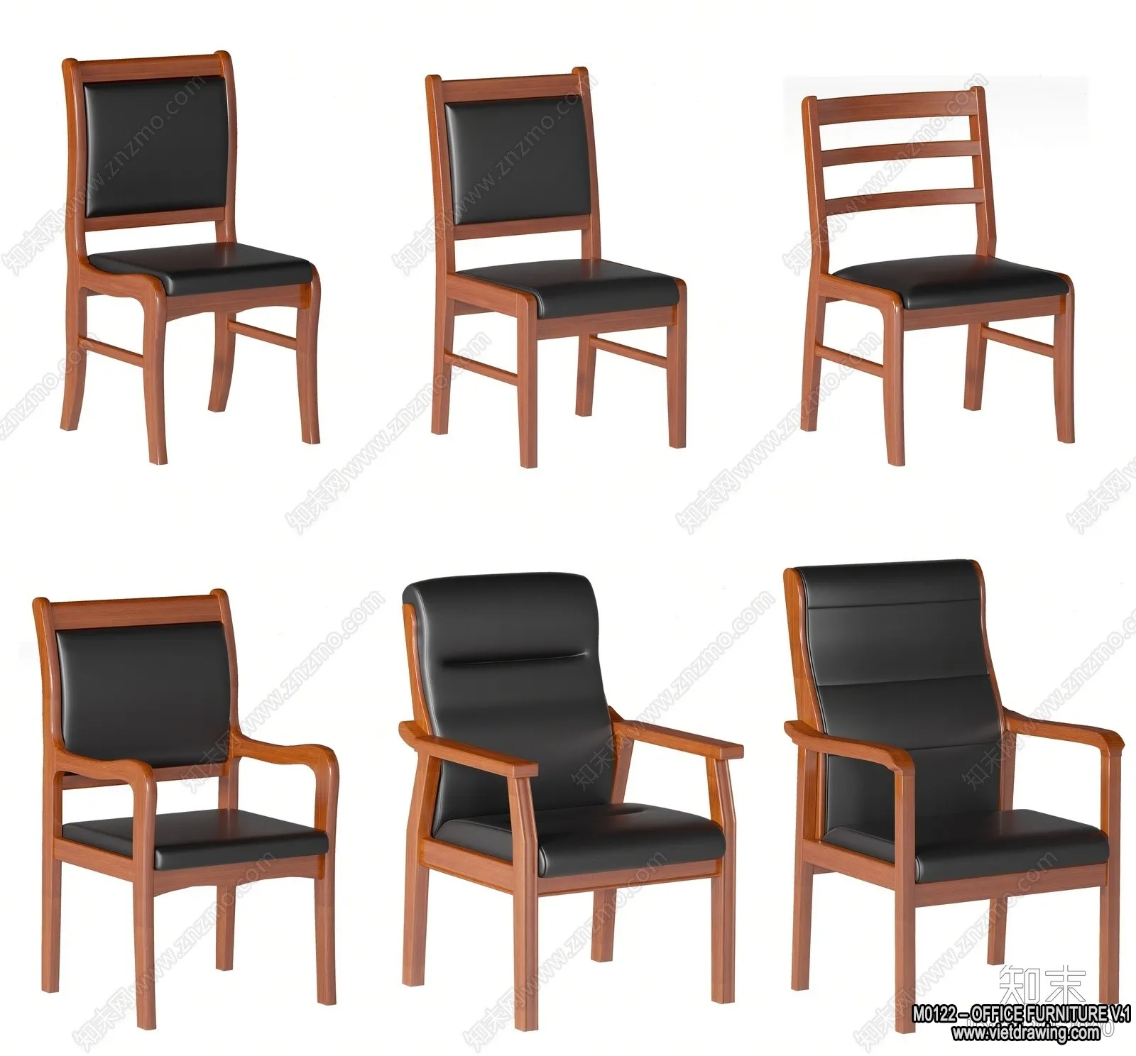 Office Furniture - 3D Models - Modern Style - 205