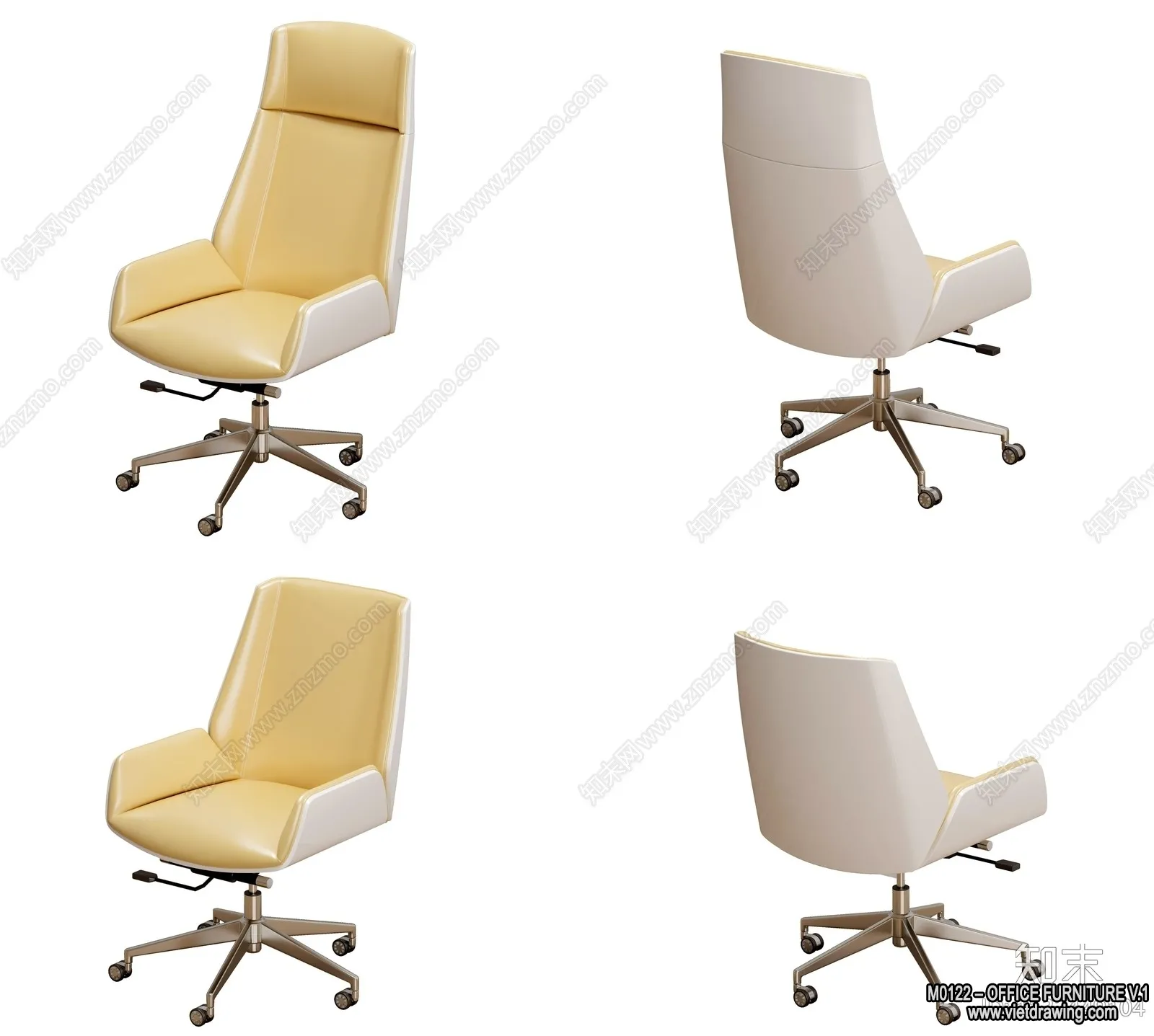 Office Furniture - 3D Models - Modern Style - 207