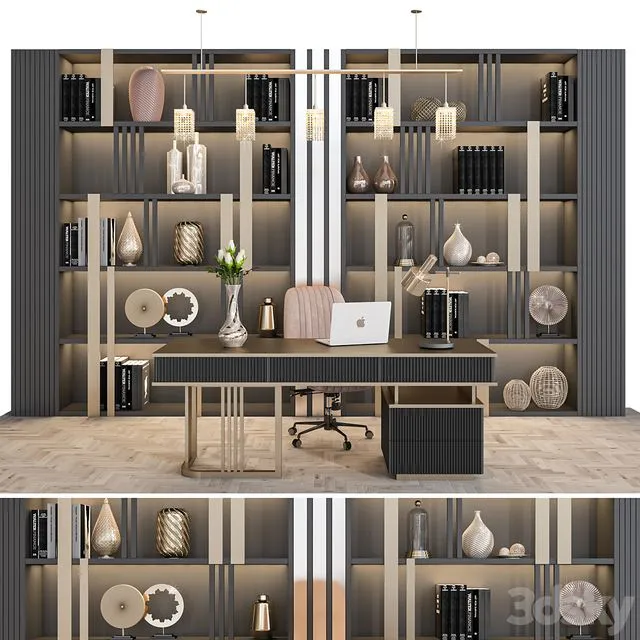 Office furniture_22 3D Model