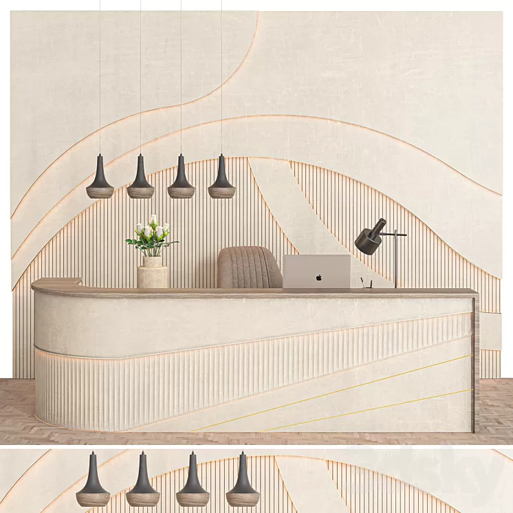 office furniture_23 3D Model Free