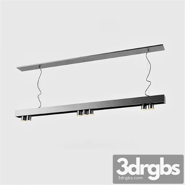 Office hanging light 3D Model Free