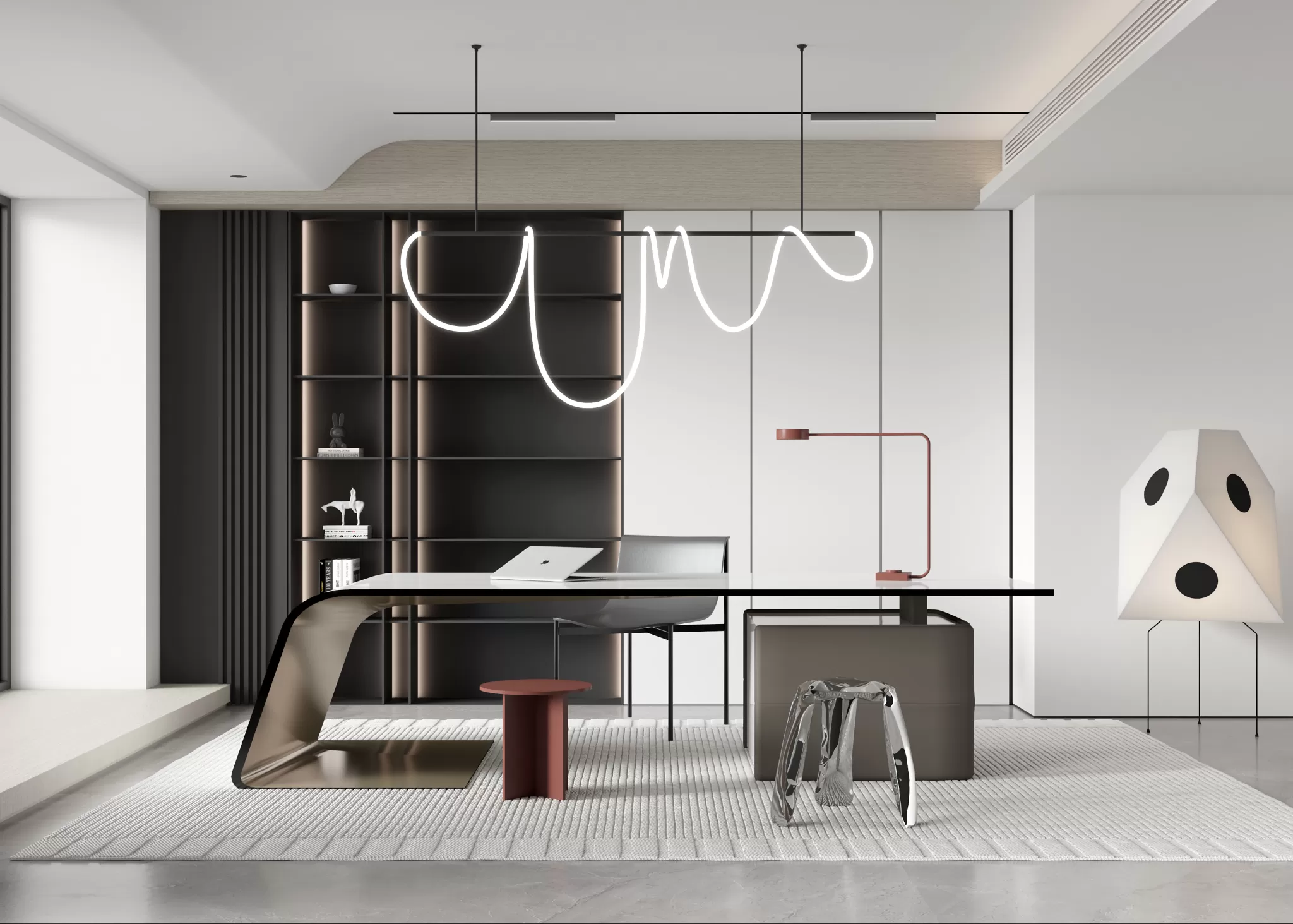 OFFICE HOME – 3D SCENE – 345
