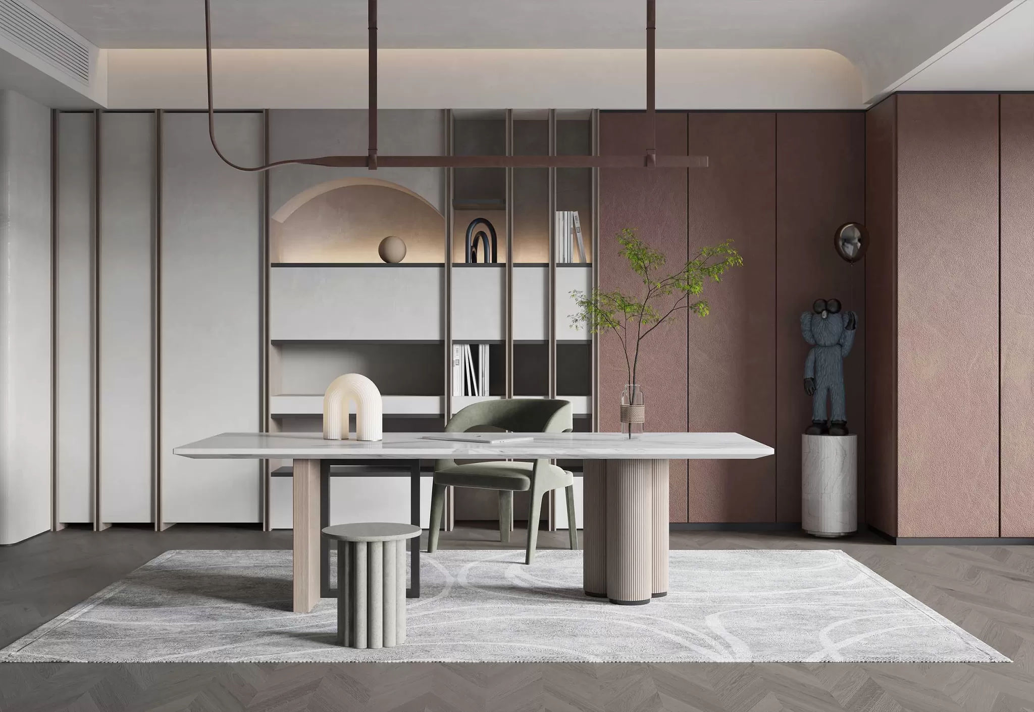 OFFICE HOME – 3D SCENE – 357