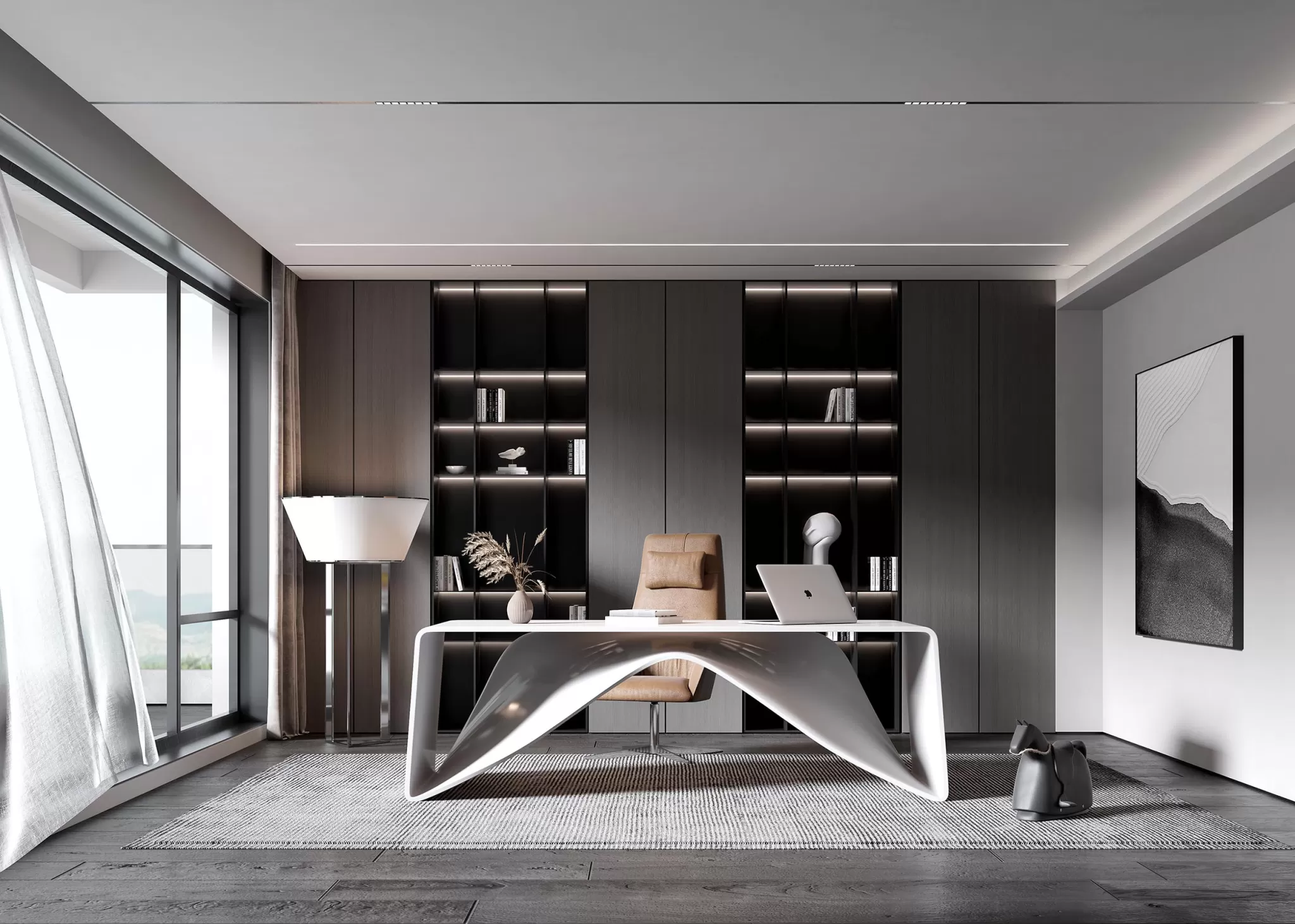 OFFICE HOME - 3D SCENE - 360