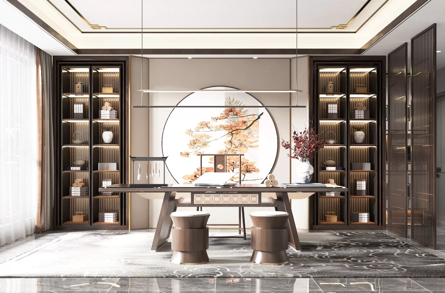 OFFICE HOME - 3D SCENE - 373