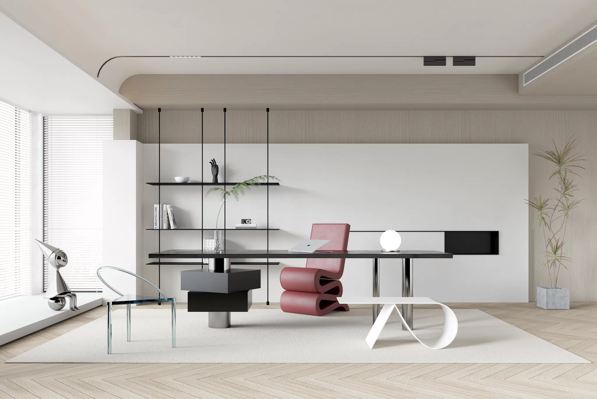 OFFICE HOME - 3D SCENE - 379