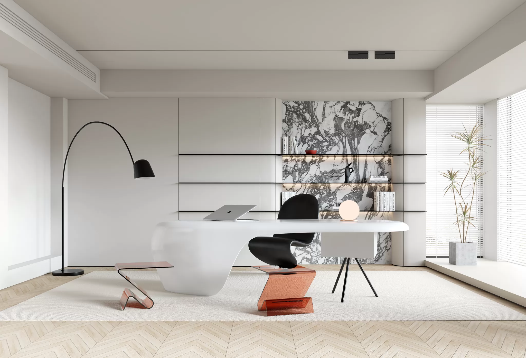 OFFICE HOME - 3D SCENE - 393