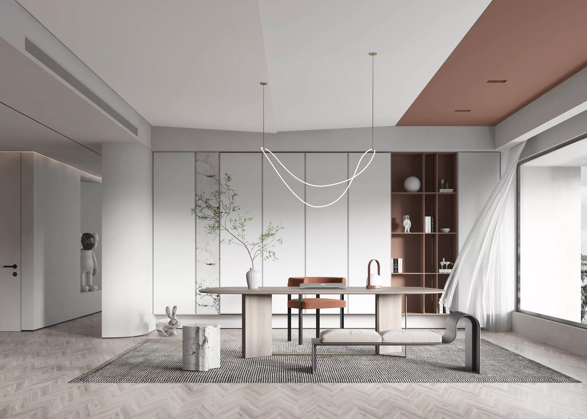 OFFICE HOME - 3D SCENE - 396