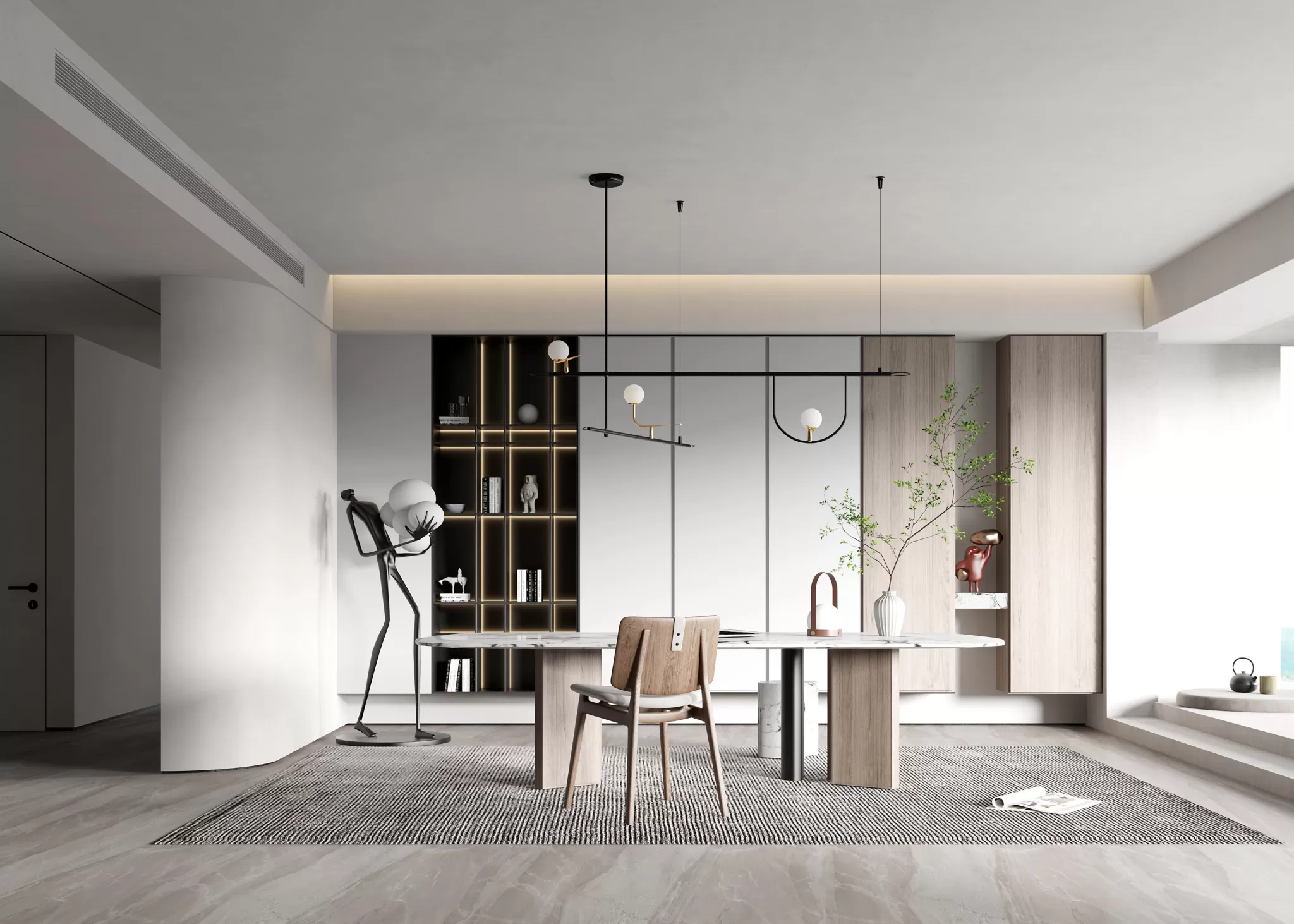 OFFICE HOME - 3D SCENE - 397