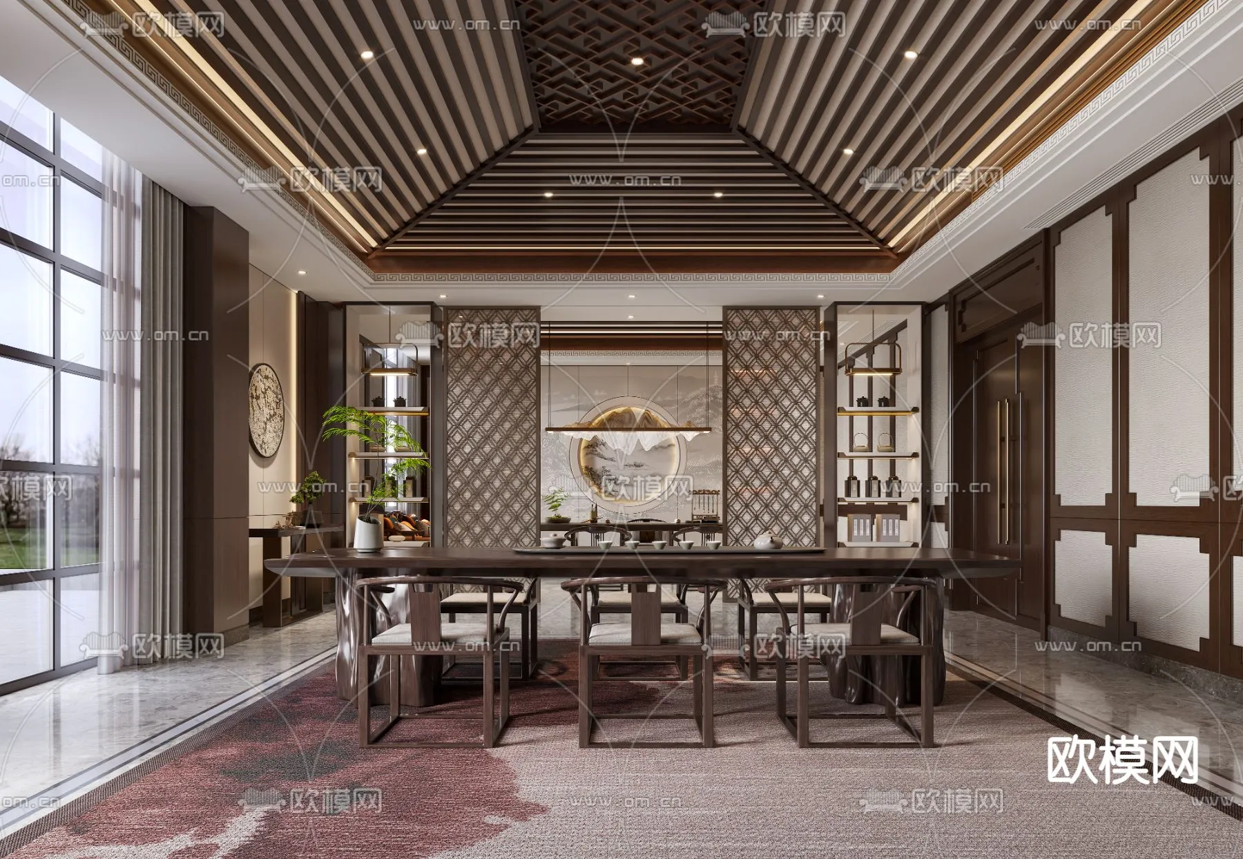 OFFICE HOME - CORONA - 3D MODEL - 1780