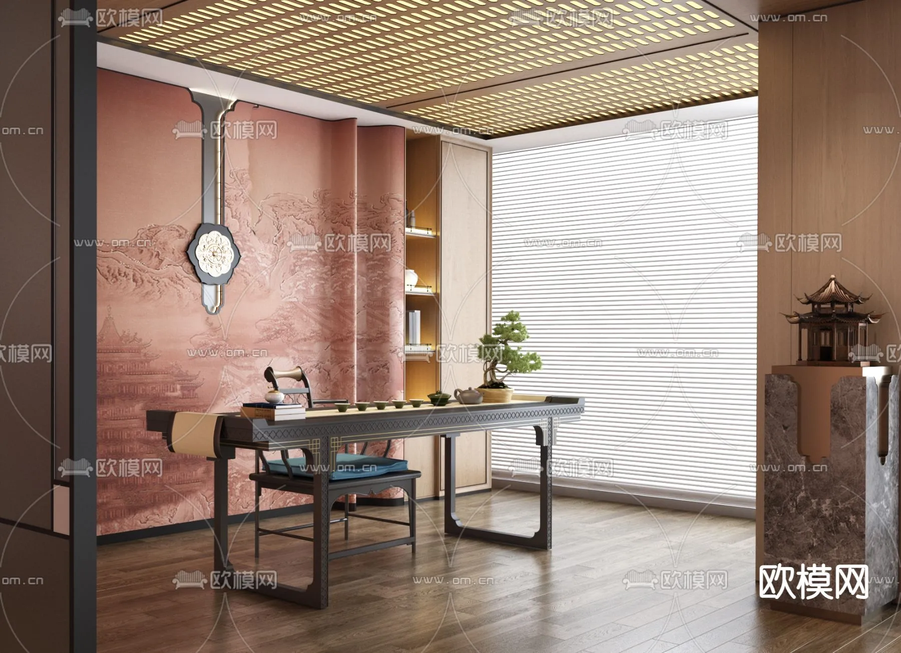 OFFICE HOME - VRAY / CORONA - 3D MODEL - 1699