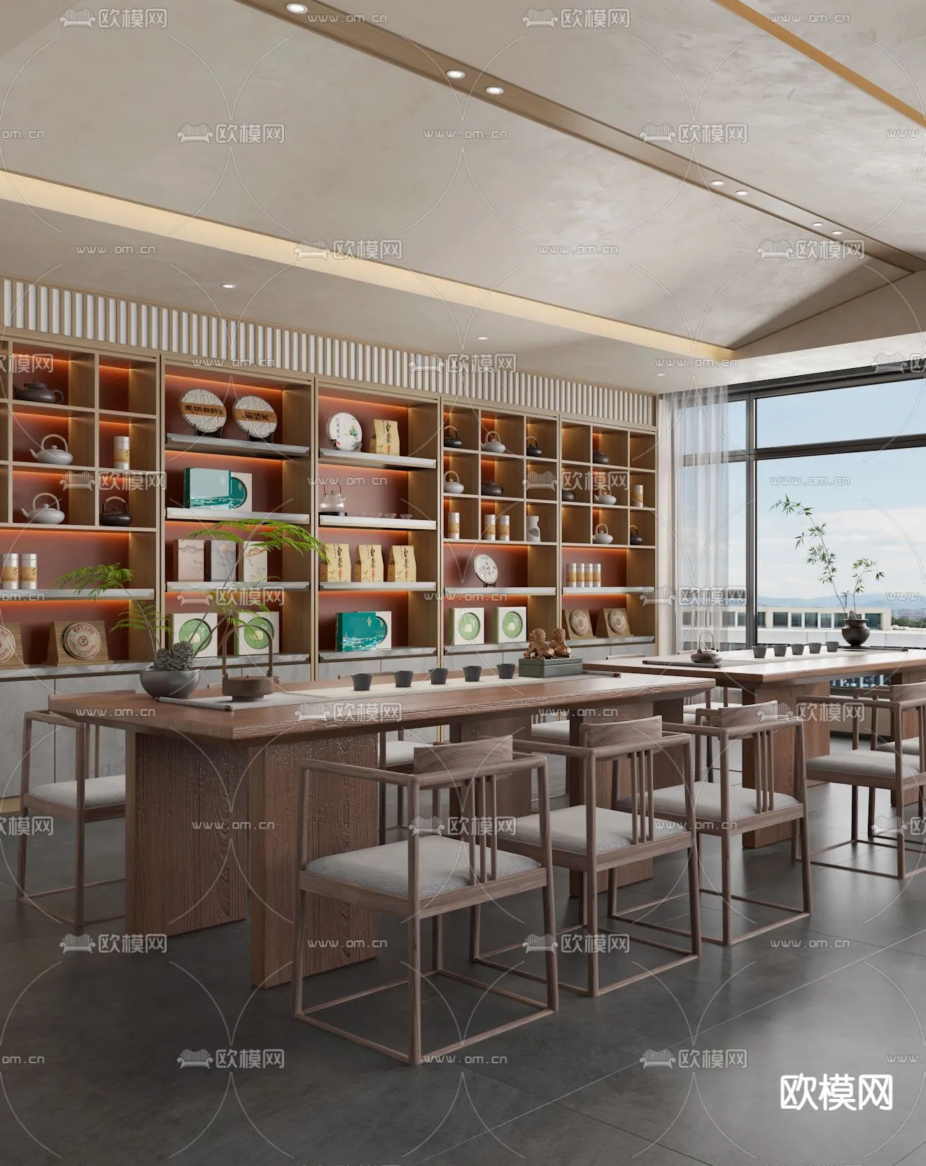 OFFICE HOME - VRAY / CORONA - 3D MODEL - 1795